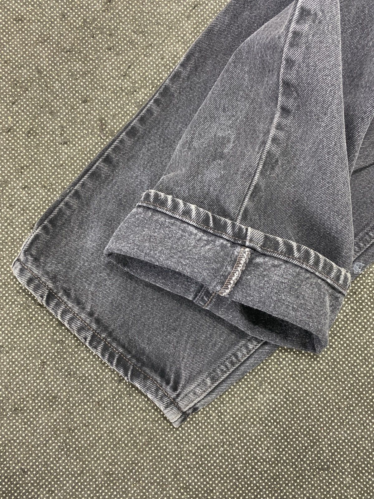 Levi's VINTAGE LEVI'S 560 BLACK JEANS - J525 Size US 36 / EU 52 - 10 Thumbnail