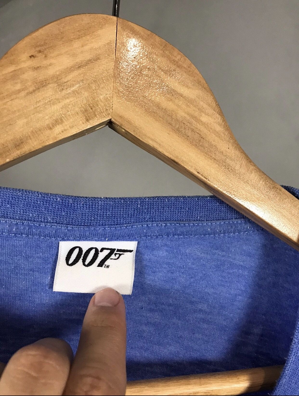 Other Vintage 007 Movie Blue Tee Size US L / EU 52-54 / 3 - 4 Thumbnail