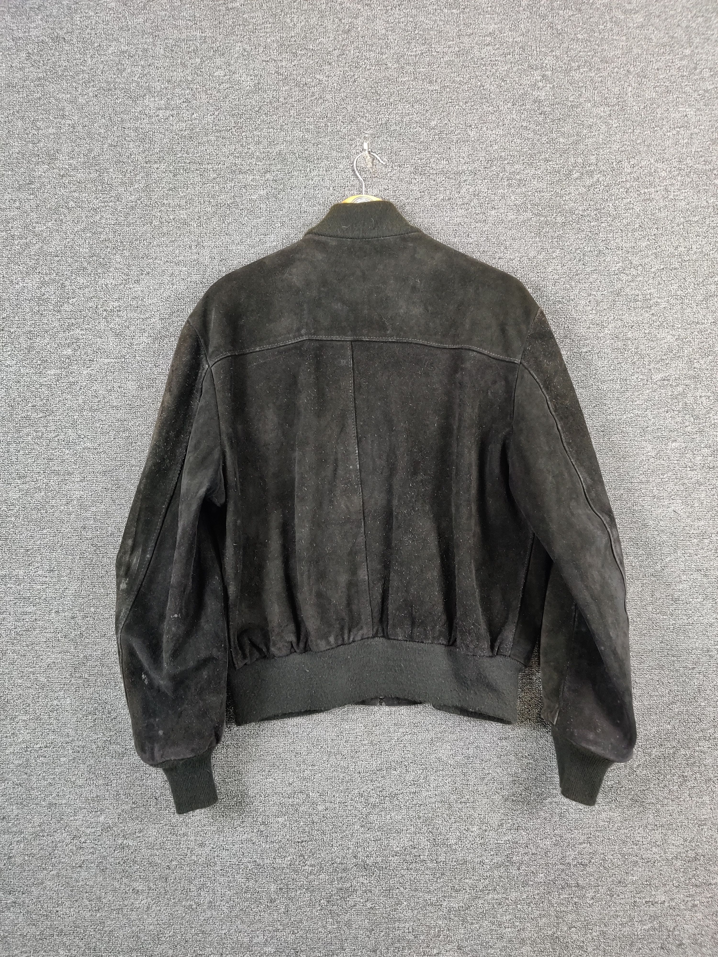 Schott Vintage 90s Schott NYC Bomber Leather Jacket Size US L / EU 52-54 / 3 - 5 Thumbnail
