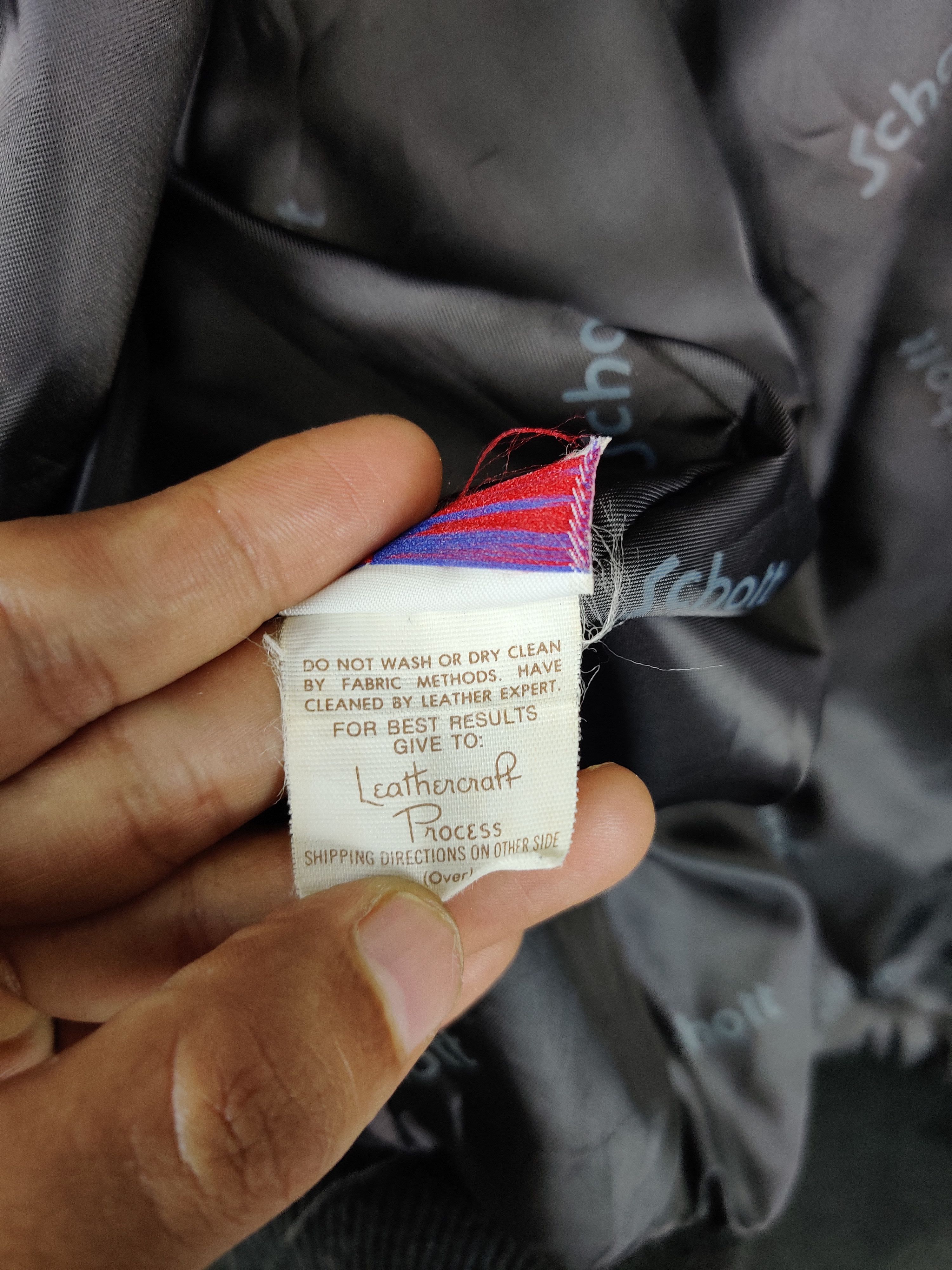 Schott Vintage 90s Schott NYC Bomber Leather Jacket Size US L / EU 52-54 / 3 - 11 Thumbnail