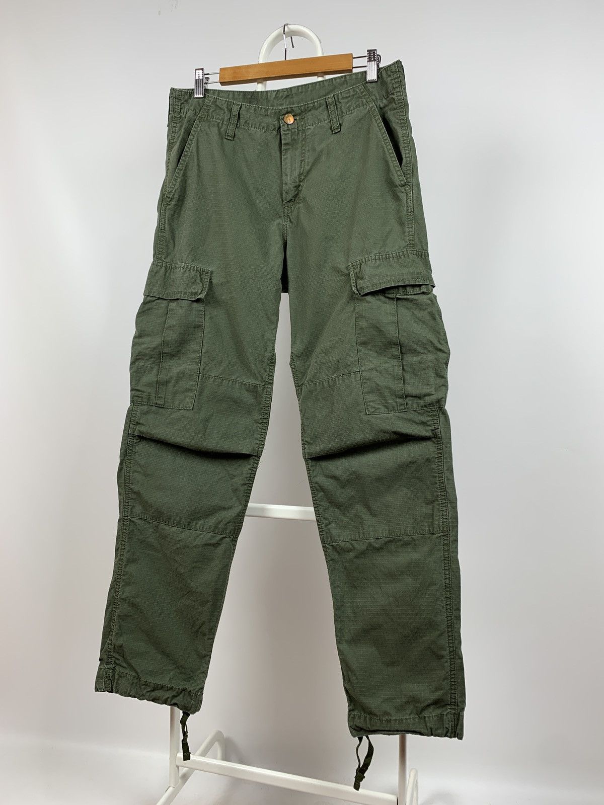 Carhartt Vintage Carhartt WIP Regular Cargo Pants Travis Style Size US 31 - 10 Thumbnail
