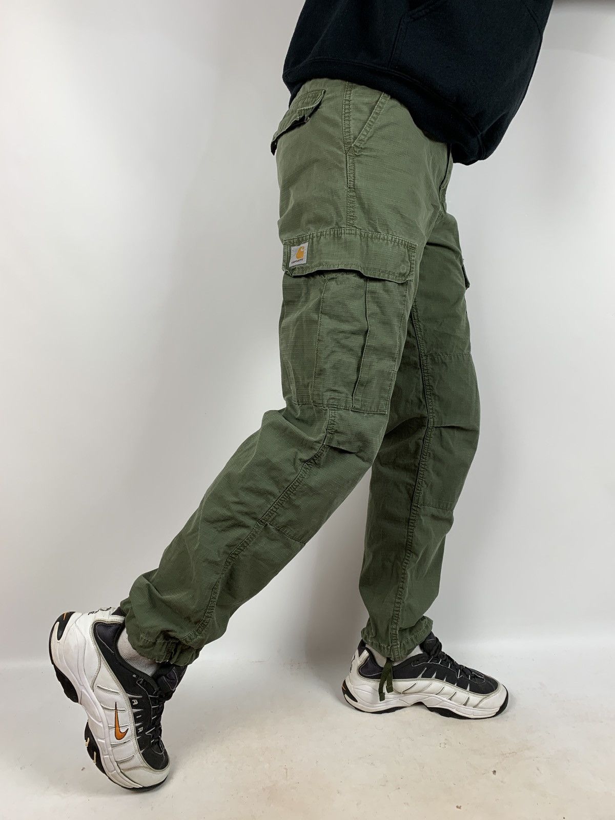 Carhartt Vintage Carhartt WIP Regular Cargo Pants Travis Style Size US 31 - 2 Thumbnail
