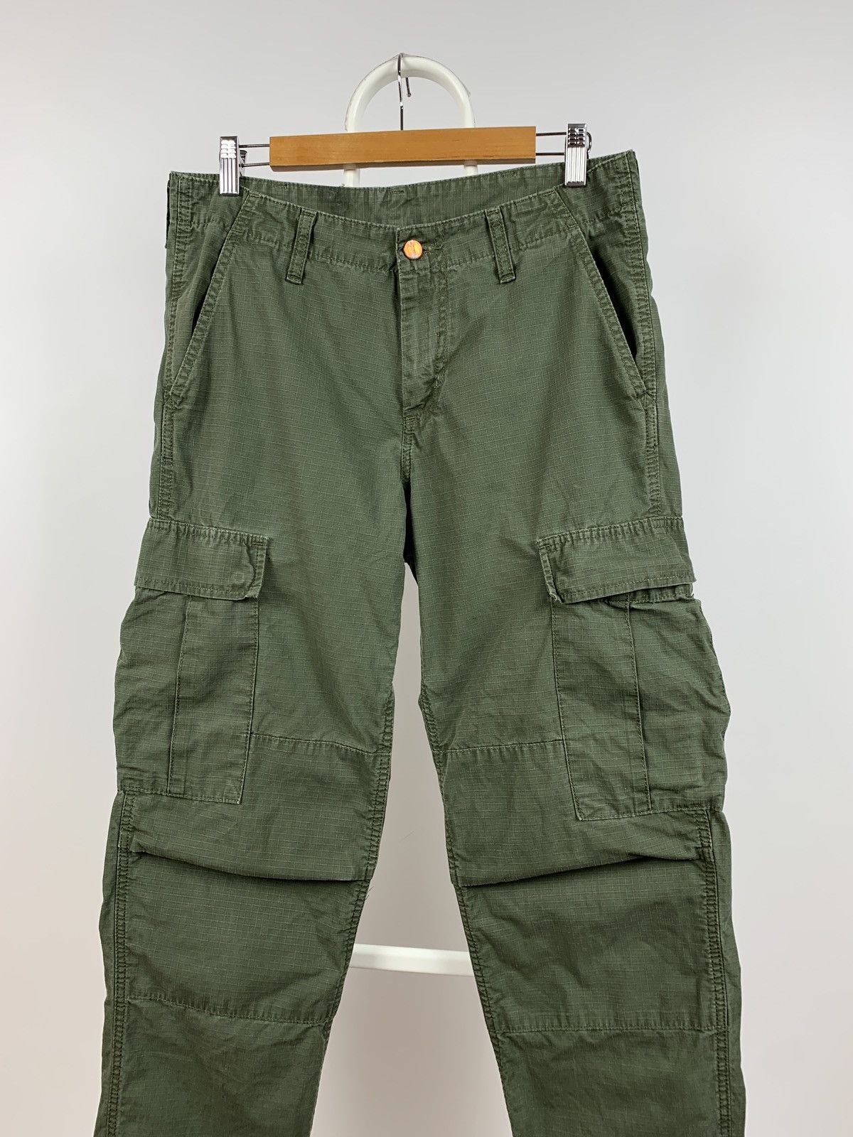 Carhartt Vintage Carhartt WIP Regular Cargo Pants Travis Style Size US 31 - 9 Thumbnail
