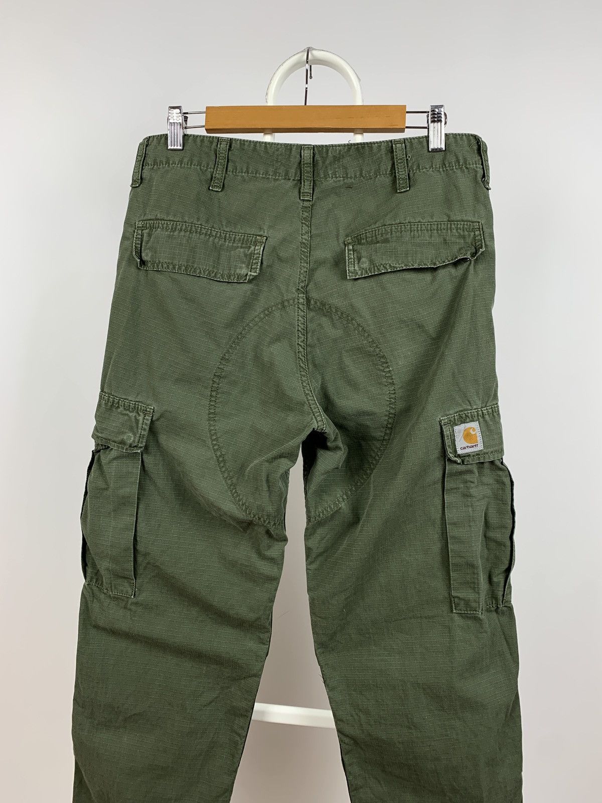 Carhartt Vintage Carhartt WIP Regular Cargo Pants Travis Style Size US 31 - 8 Thumbnail