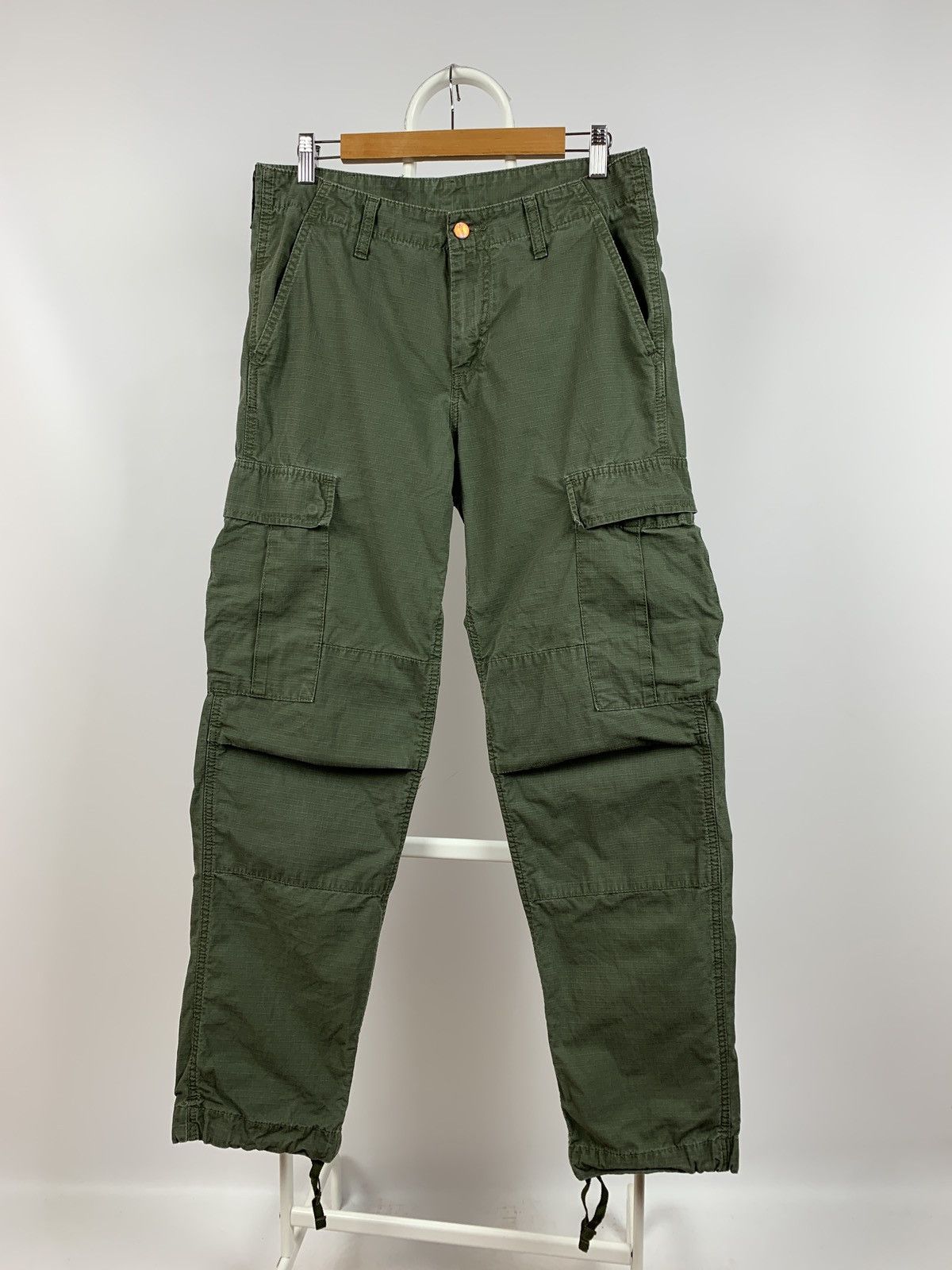 Carhartt Vintage Carhartt WIP Regular Cargo Pants Travis Style Size US 31 - 7 Thumbnail