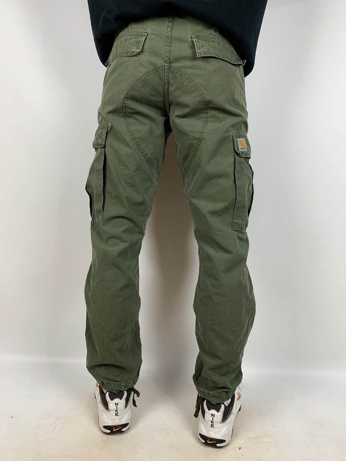 Carhartt Vintage Carhartt WIP Regular Cargo Pants Travis Style Size US 31 - 3 Thumbnail
