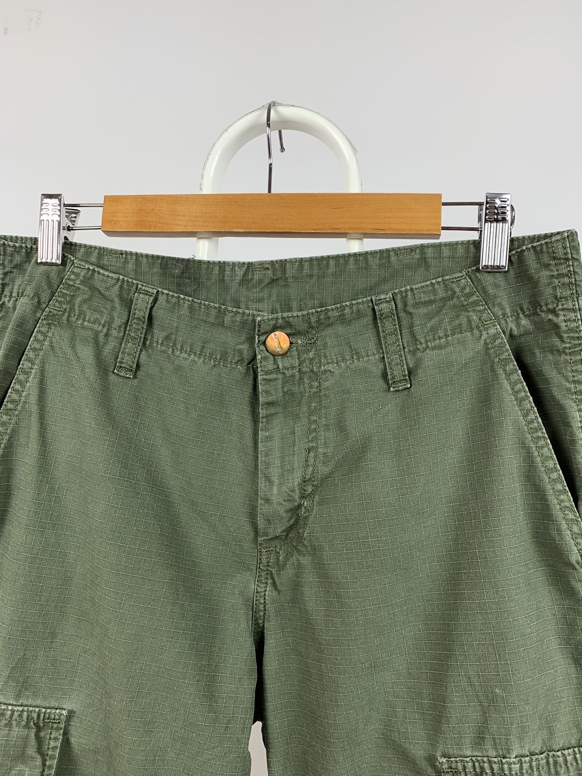 Carhartt Vintage Carhartt WIP Regular Cargo Pants Travis Style Size US 31 - 13 Thumbnail