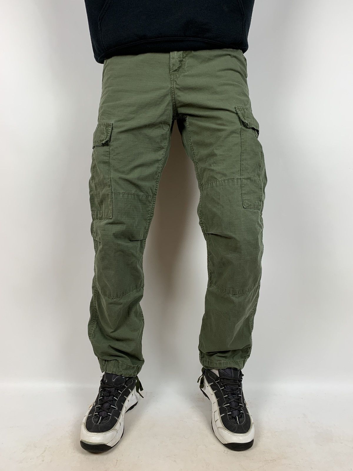 Carhartt Vintage Carhartt WIP Regular Cargo Pants Travis Style Size US 31 - 4 Thumbnail