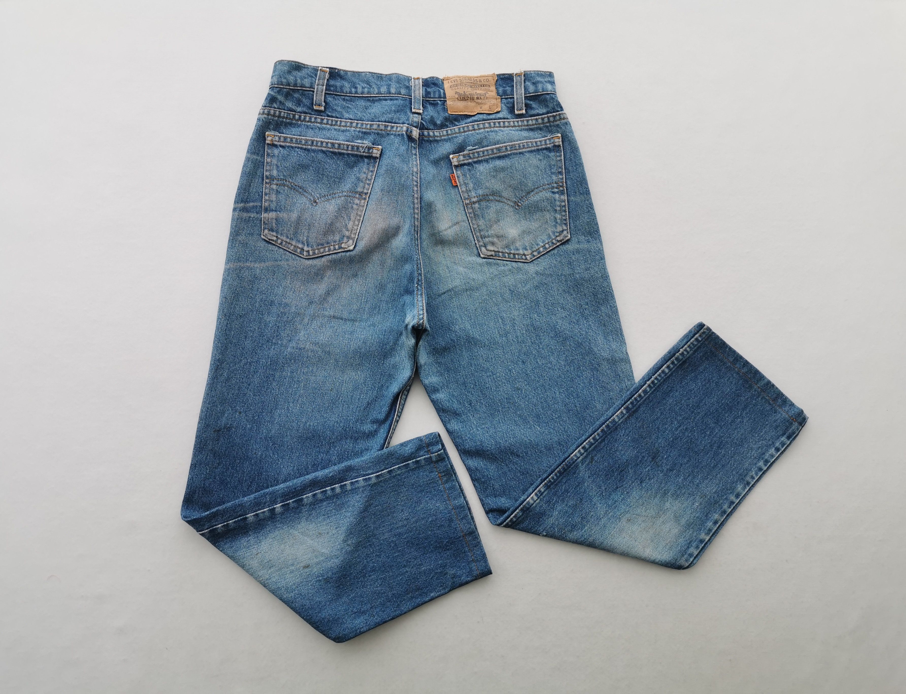 Vintage Levis Lot 509 Denim Jeans Made In USA Size 31/34x31