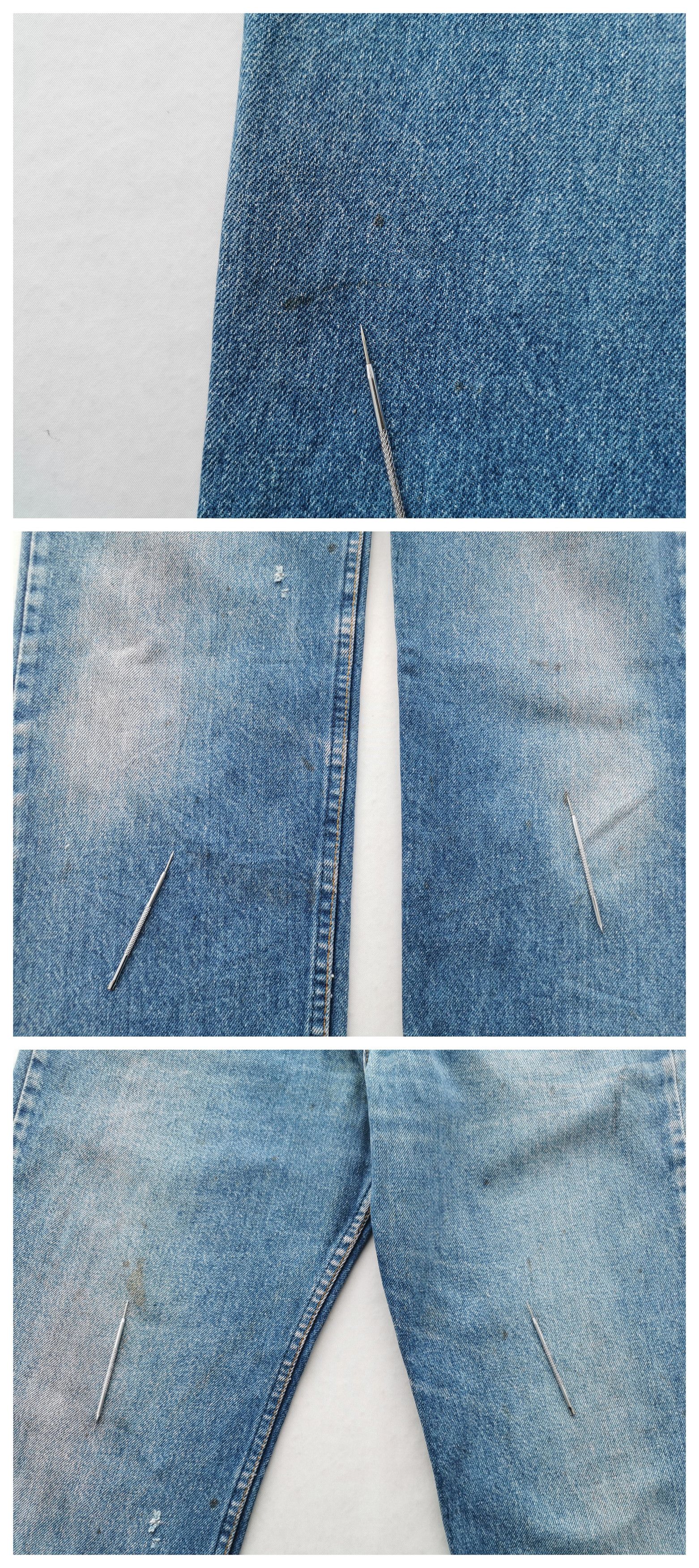 Vintage Levis Lot 509 Denim Jeans Made In USA Size 31/34x31