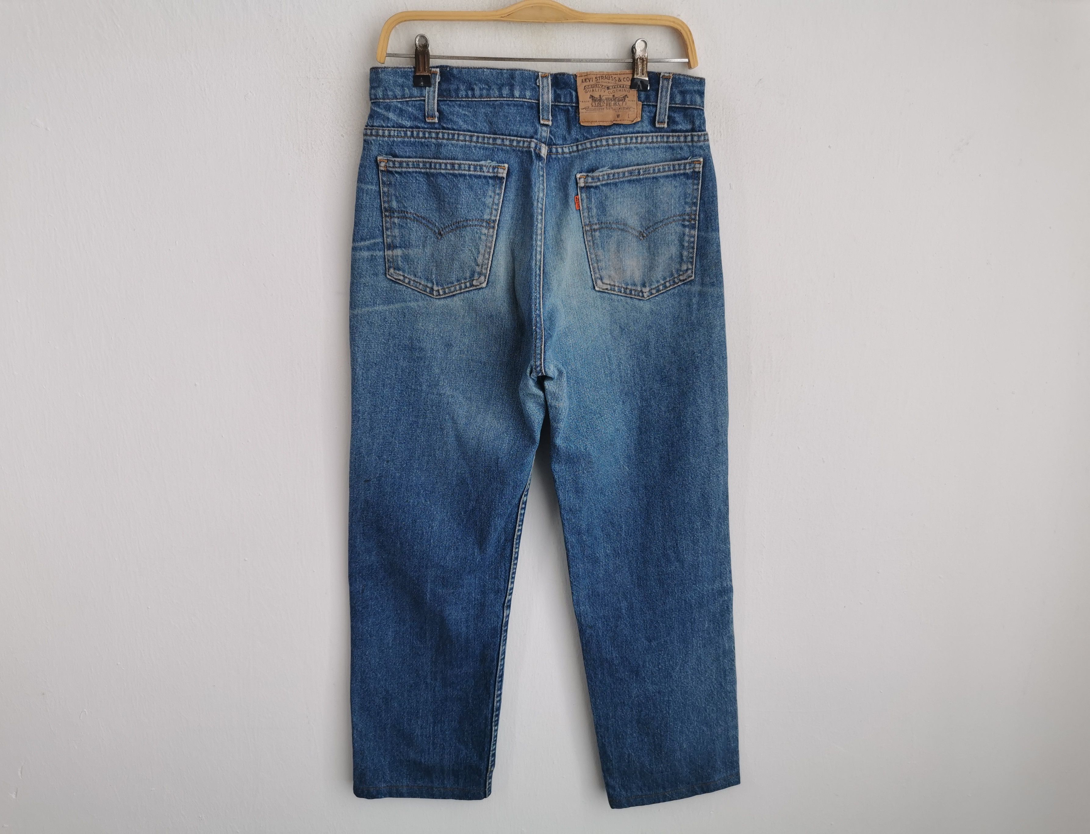 Vintage Levis Lot 509 Denim Jeans Made In USA Size 31/34x31