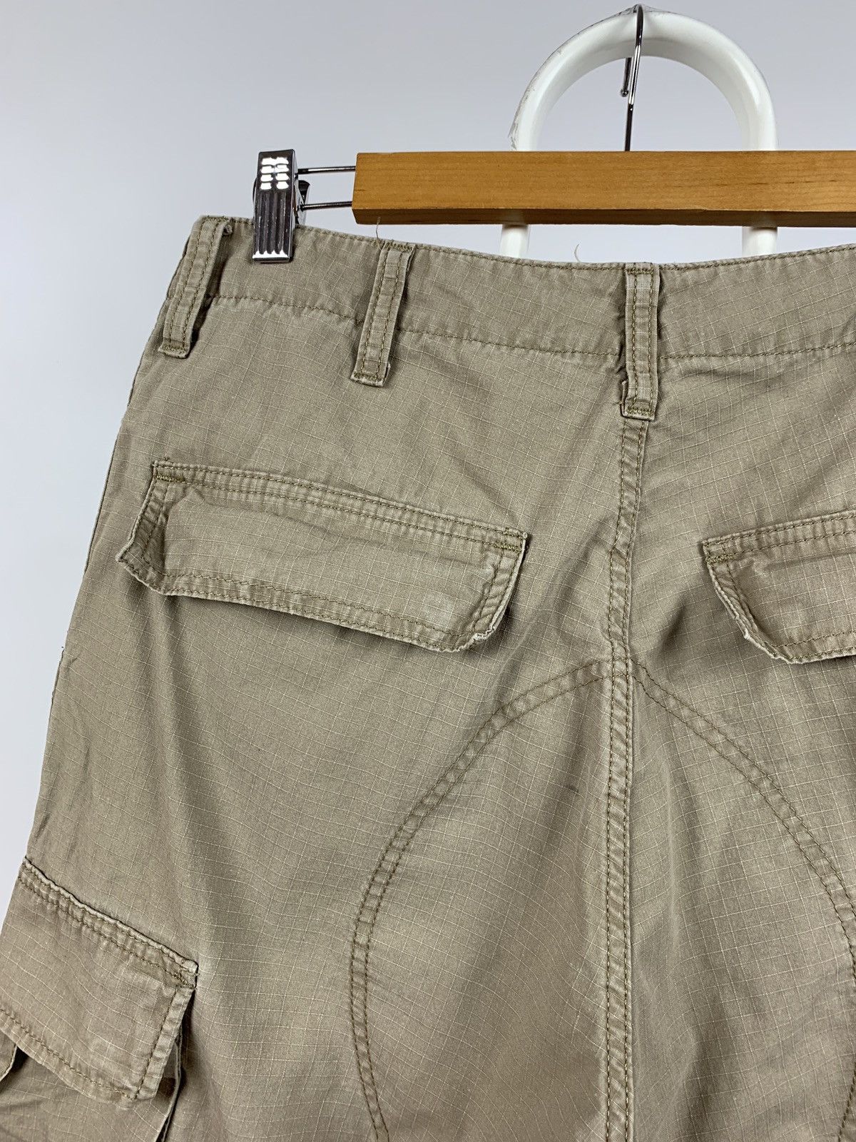 Carhartt Vintage Carhartt WIP Beige Cargo Pants Travis Style Size US 31 - 17 Thumbnail