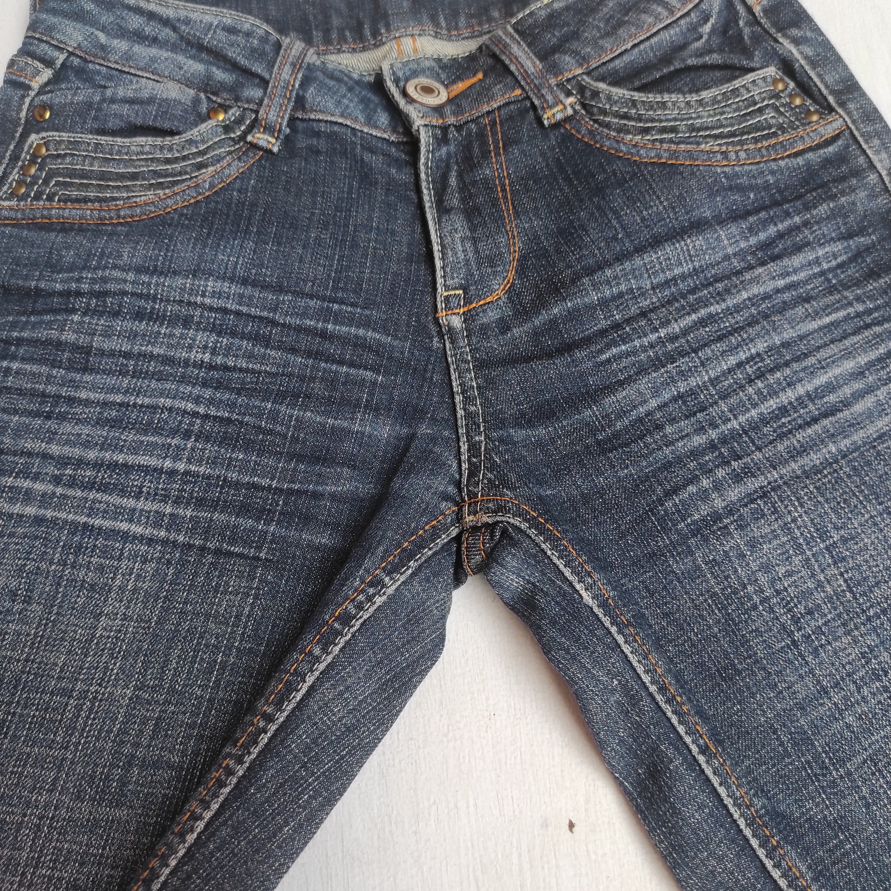 Hysteric Glamour × Japanese Brand Flare Jeans Unknow Low rise Boot cut Denim Size 26" / US 2 / IT 38 - 17 Thumbnail