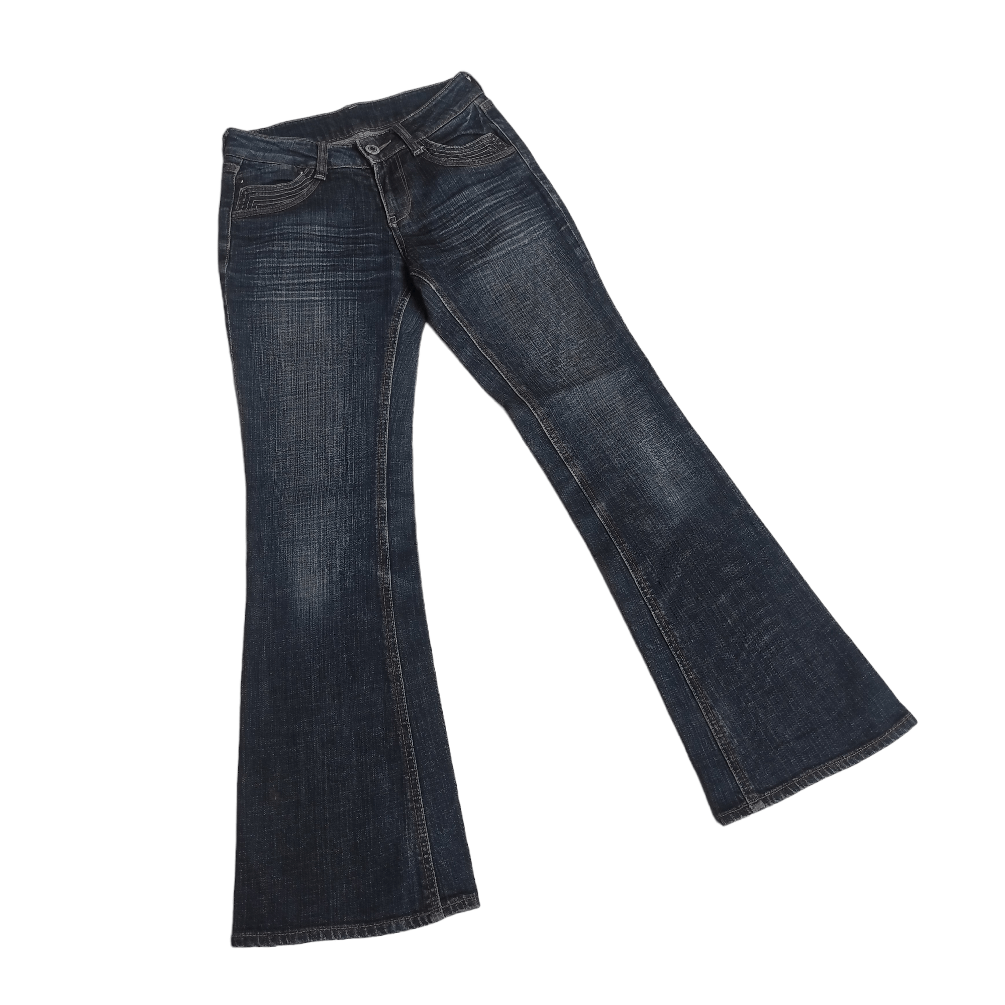 Hysteric Glamour × Japanese Brand Flare Jeans Unknow Low rise Boot cut Denim Size 26" / US 2 / IT 38 - 1 Thumbnail