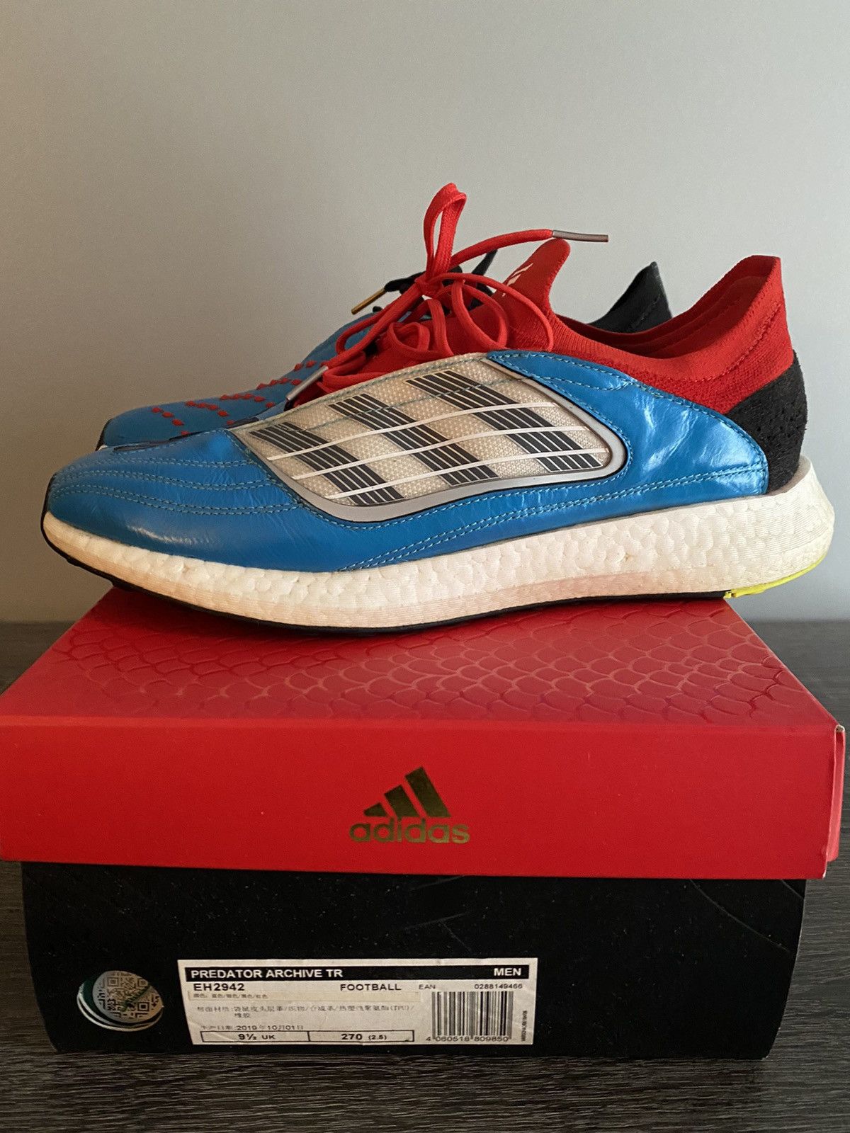 Adidas Adidas Predator Archive Trainer Size US 10 / EU 43 - 3 Thumbnail