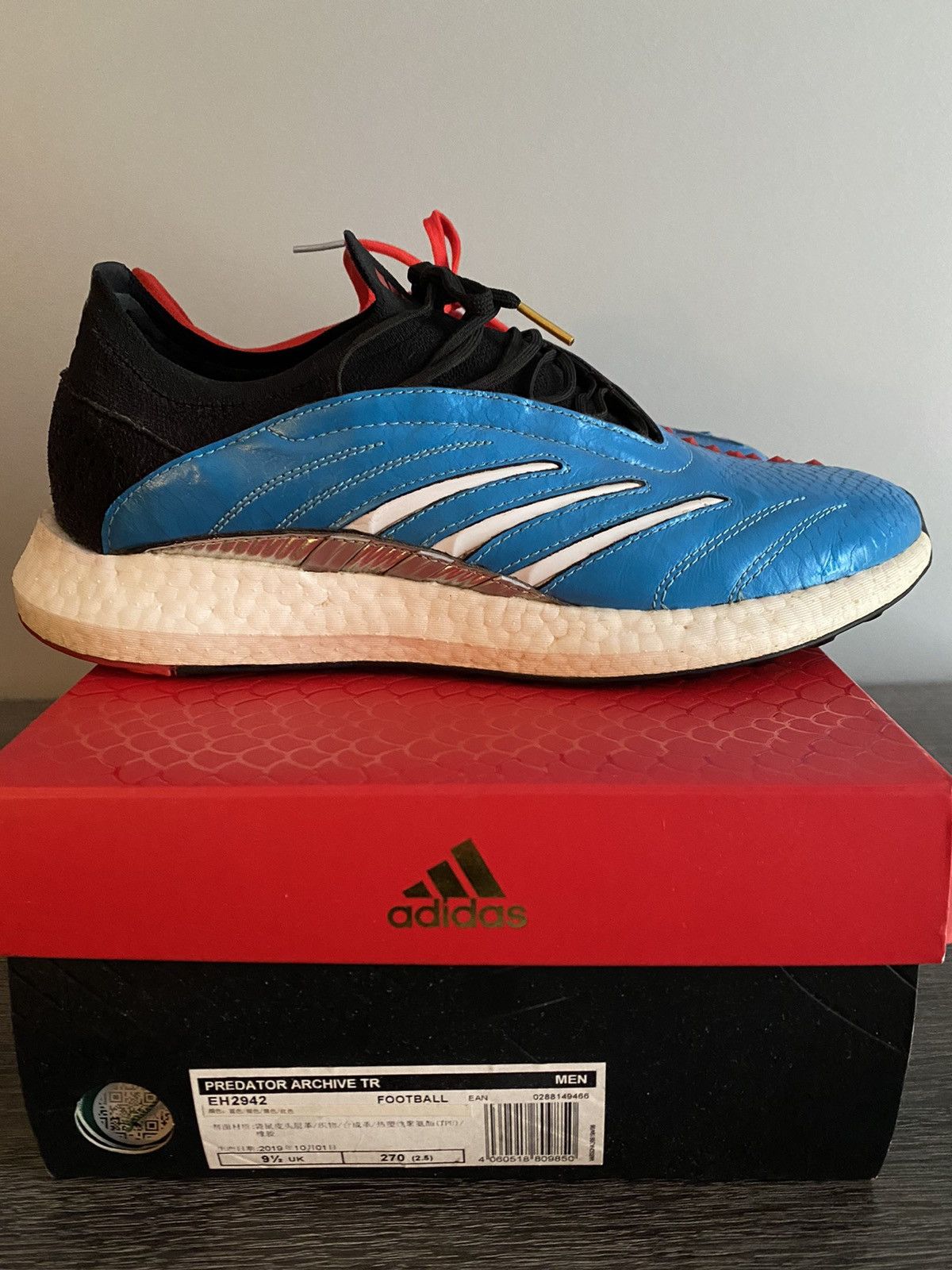 Adidas Adidas Predator Archive Trainer Size US 10 / EU 43 - 2 Thumbnail