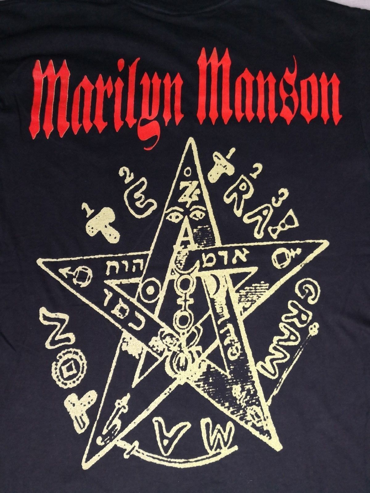 Marilyn Manson Tetragrammaton Shirt Size US M / EU 48-50 / 2 - 6 Thumbnail