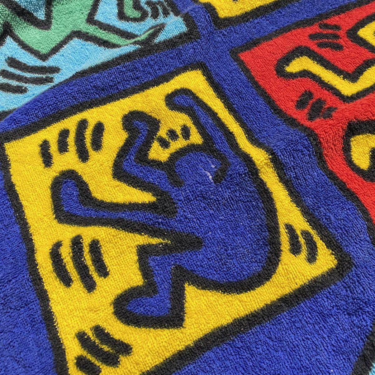 Keith Haring VINTAGE KEITH HARING X PLAYBOY 1999 POP ART TOWEL Size ONE SIZE - 6 Thumbnail