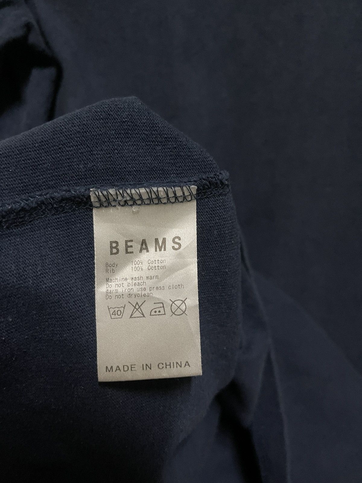 Beams Plus Beams Property Of 89 Long Sleeve T Shirt Size US M / EU 48-50 / 2 - 11 Thumbnail
