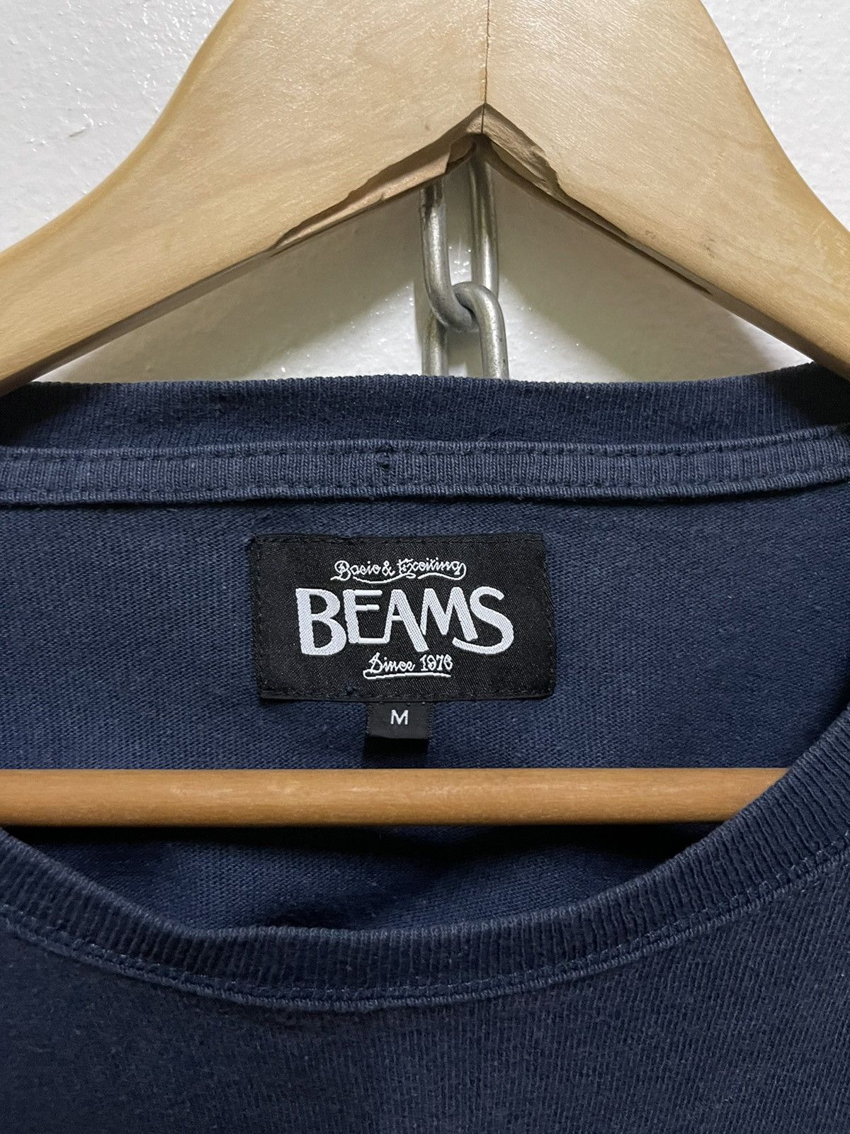 Beams Plus Beams Property Of 89 Long Sleeve T Shirt Size US M / EU 48-50 / 2 - 7 Thumbnail