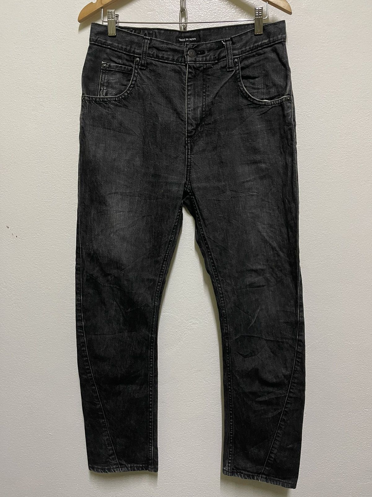 image of Beams Plus Beams Jeans Japan in Black, Men's (Size 31)