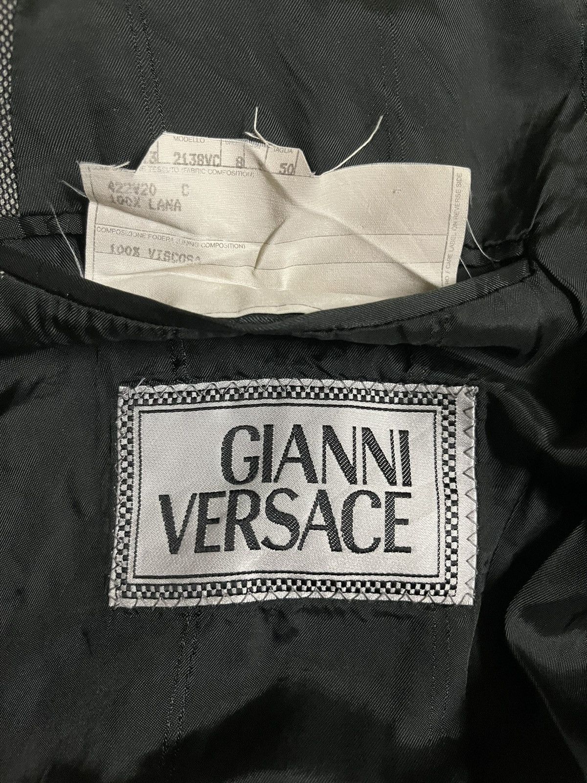 Versace Gianni Versace Blazer Size L / US 10 / IT 46 - 4 Thumbnail