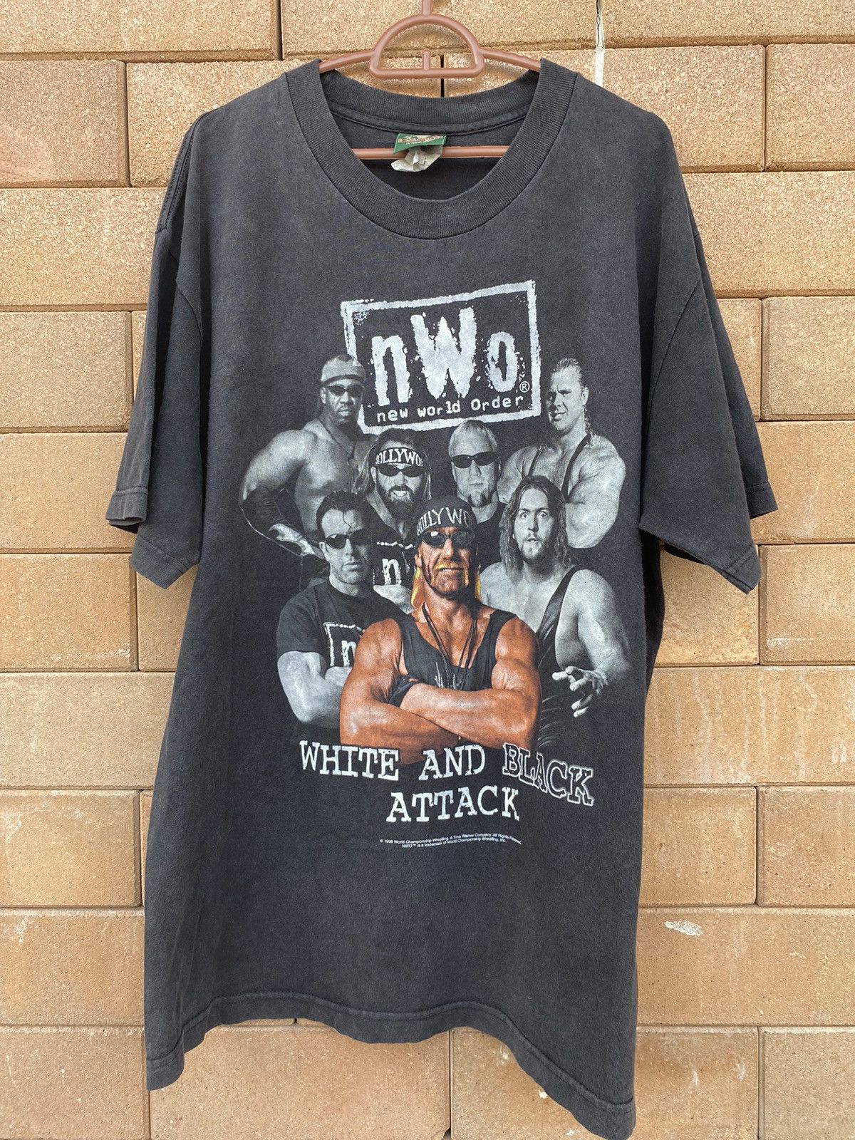 Vintage × WCW/nWo × WWE VINTAGE WWE WWF NWO WRESTLING HOGAN Size US L / EU 52-54 / 3 - 7 Thumbnail