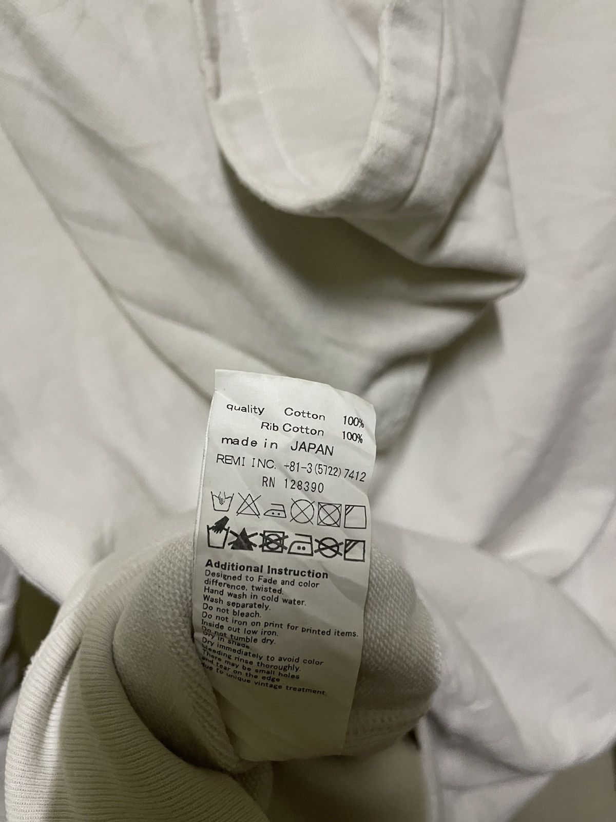 Japanese Brand Distressed Loopback Cotton Jersey Zip Up Hoodie Size US M / EU 48-50 / 2 - 13 Thumbnail