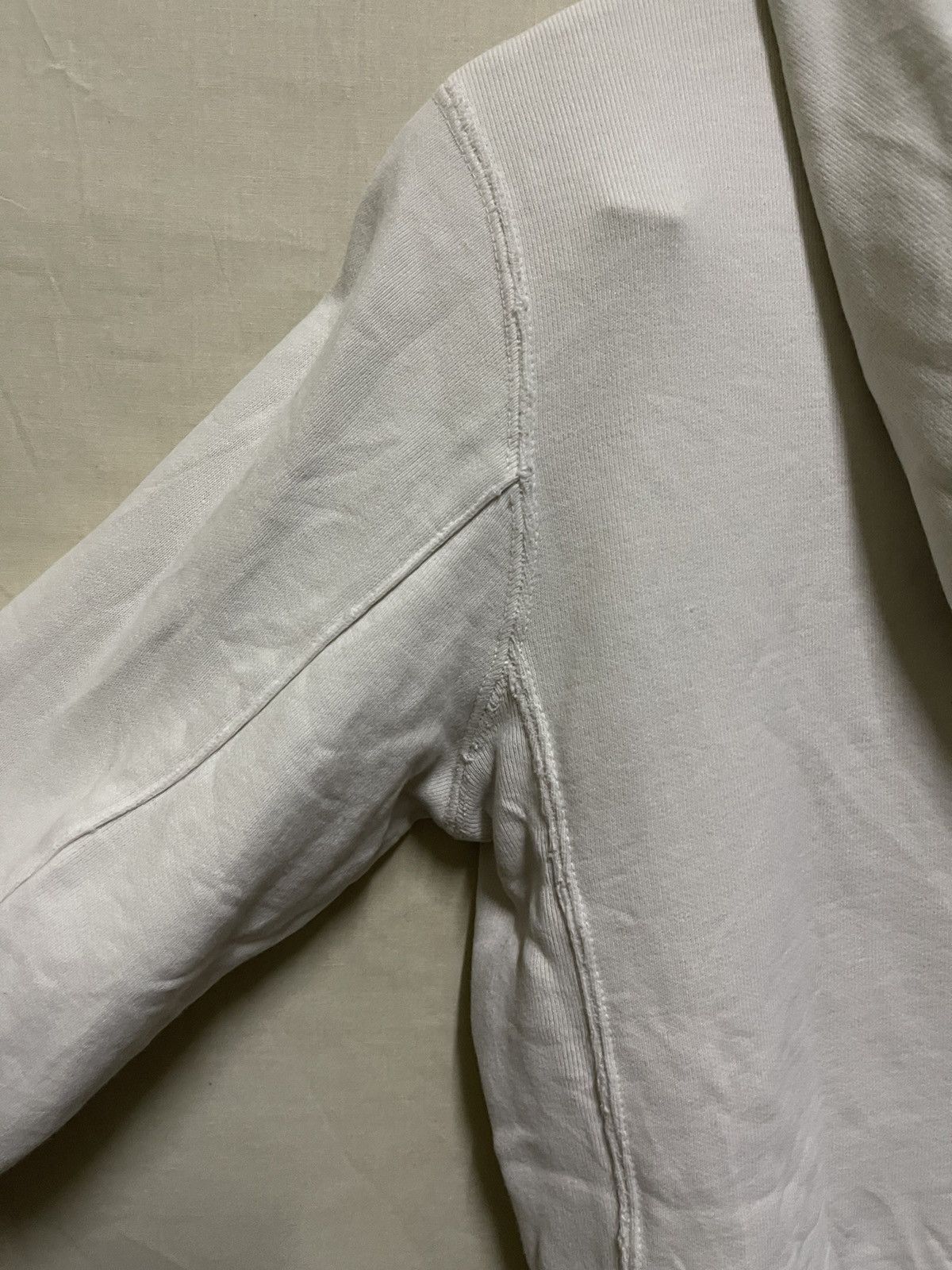 Japanese Brand Distressed Loopback Cotton Jersey Zip Up Hoodie Size US M / EU 48-50 / 2 - 11 Thumbnail