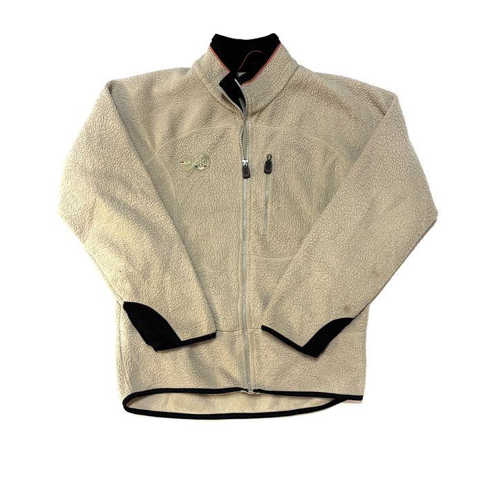 Fila Fila Sport Legacy beige fleece sweatshirt zip sherpa y2k