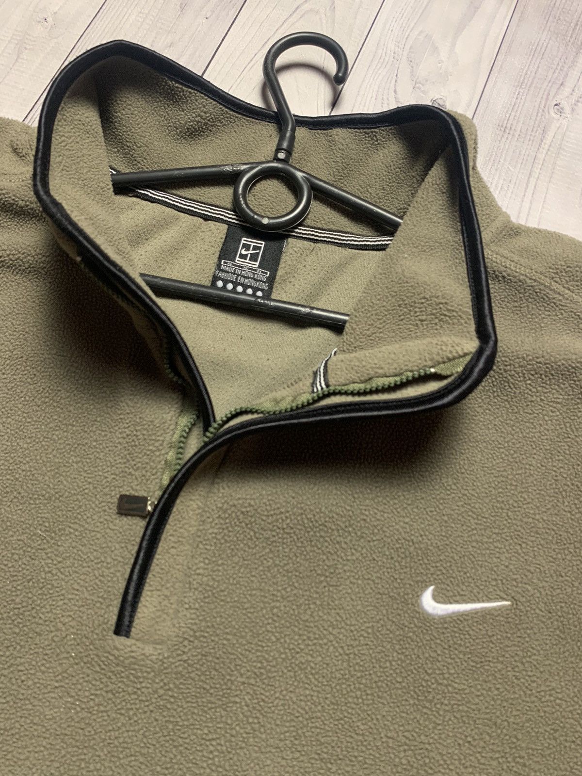 Nike × Vintage Vintage Nike fleece jacket size XL logo Size US XL / EU 56 / 4 - 6 Thumbnail