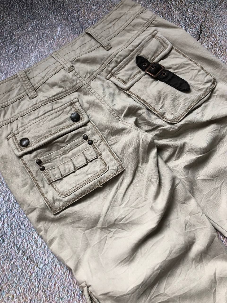 Japanese Brand Cynical woman flare tactical multipocket bondage cargo pants Size 36" / US 14 / IT 50 - 10 Thumbnail