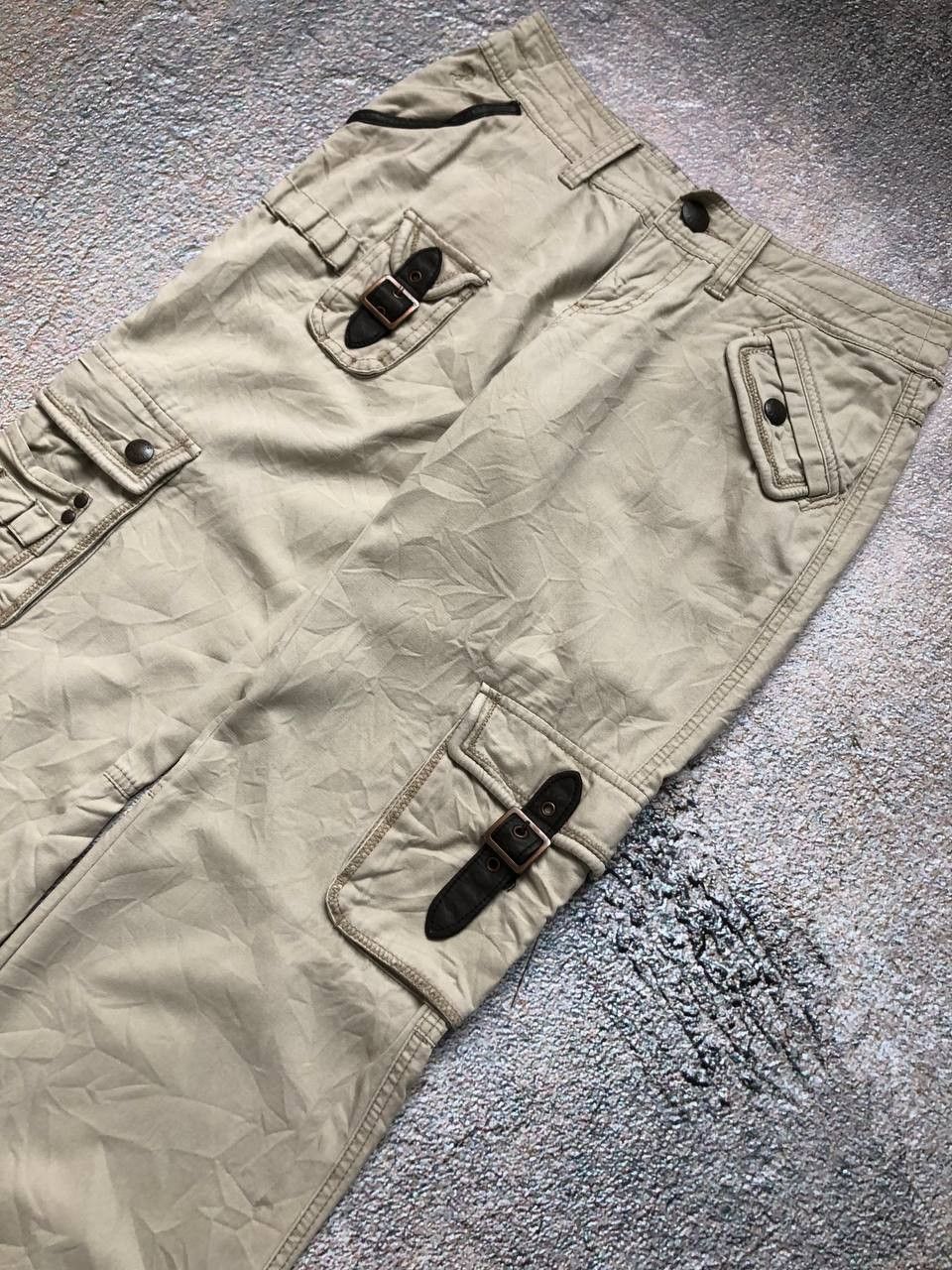 Japanese Brand Cynical woman flare tactical multipocket bondage cargo pants Size 36" / US 14 / IT 50 - 3 Thumbnail