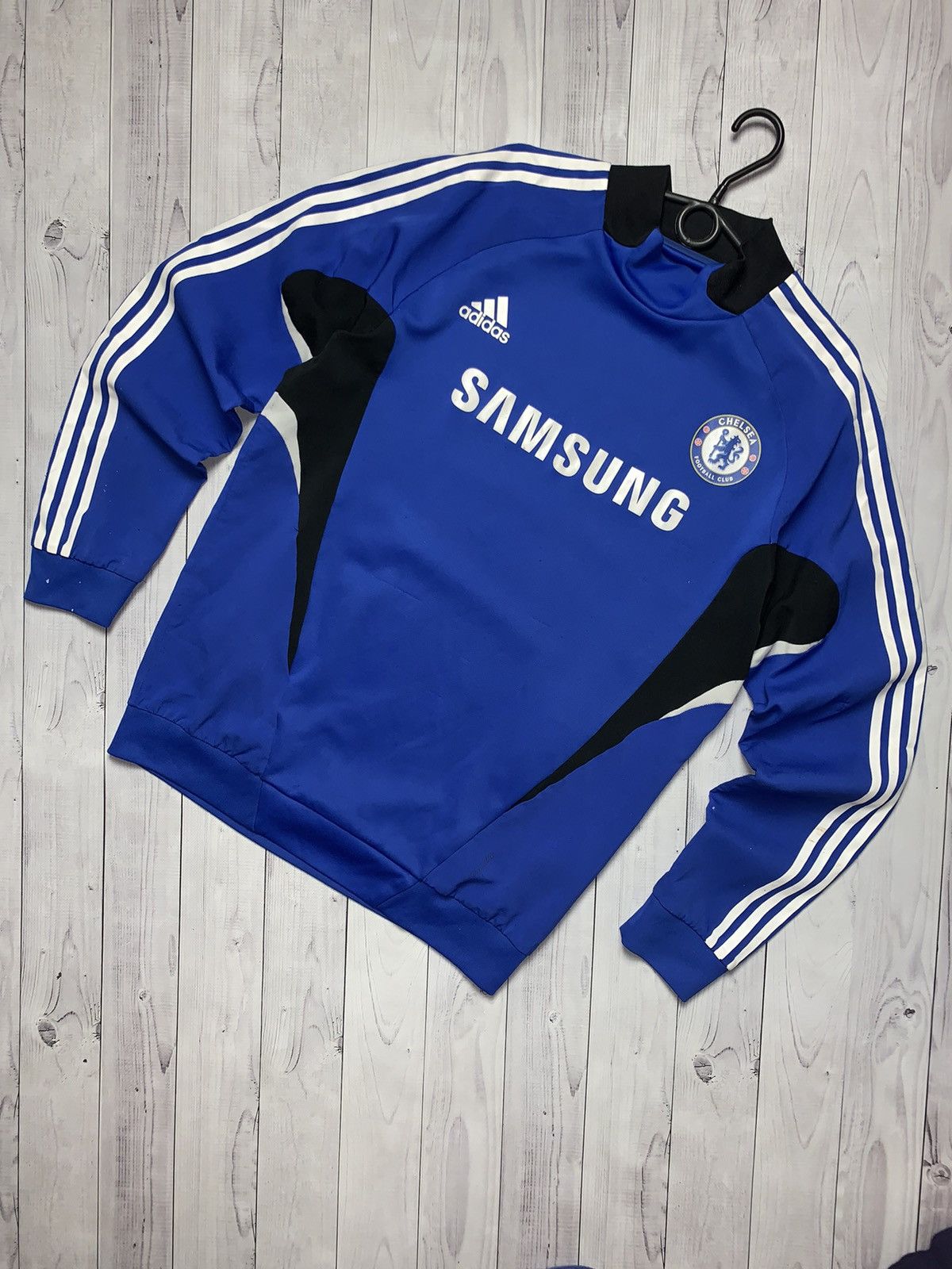 Adidas × Chelsea Soccer × Vintage Vintage adidas sweatshirt adidas Chelsea size Xl Size US XL / EU 56 / 4 - 1 Thumbnail