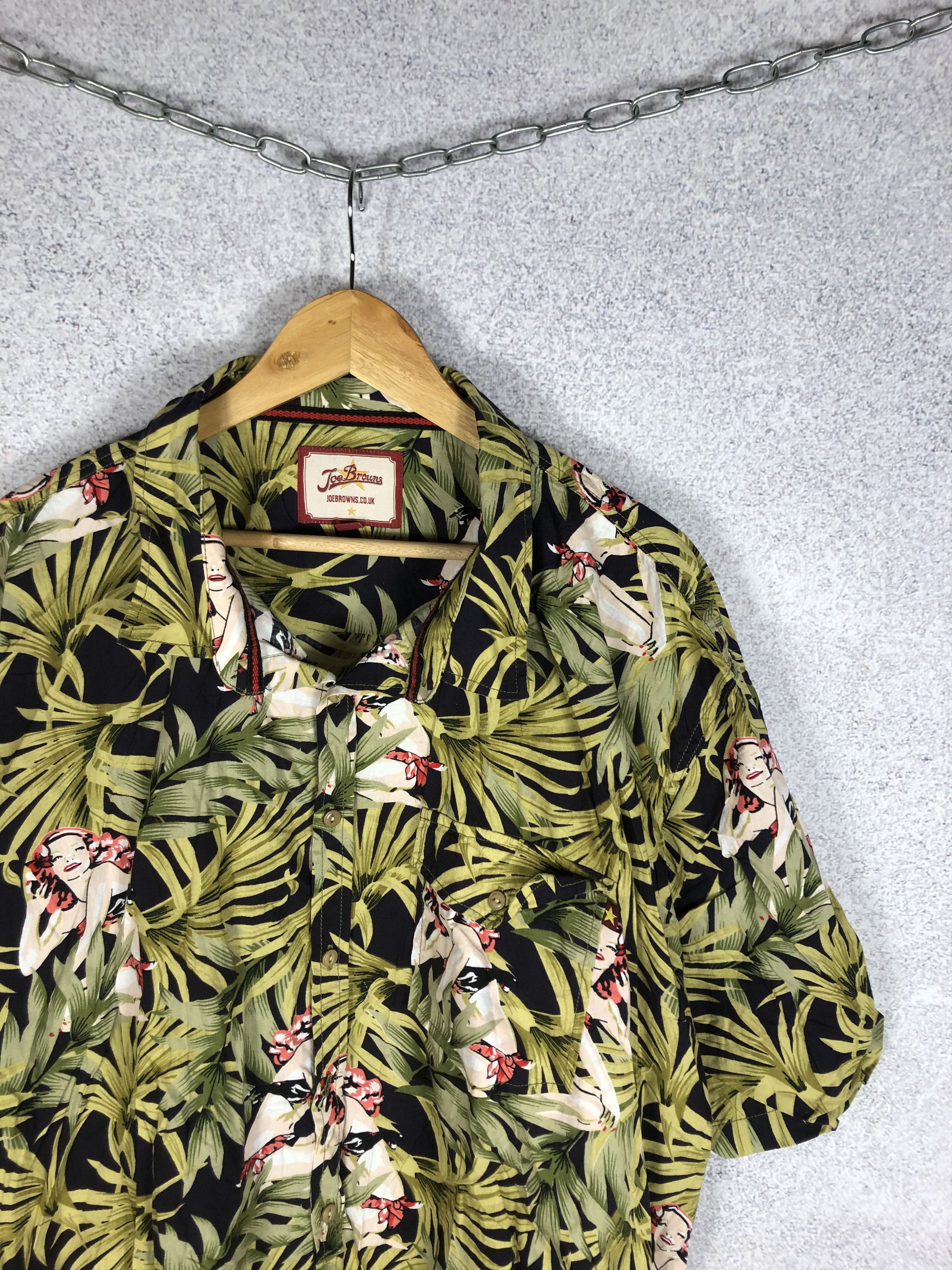 Other Vintage Crazy Hawaiian Shirt Girls Print Size US XXL / EU 58 / 5 - 2 Thumbnail