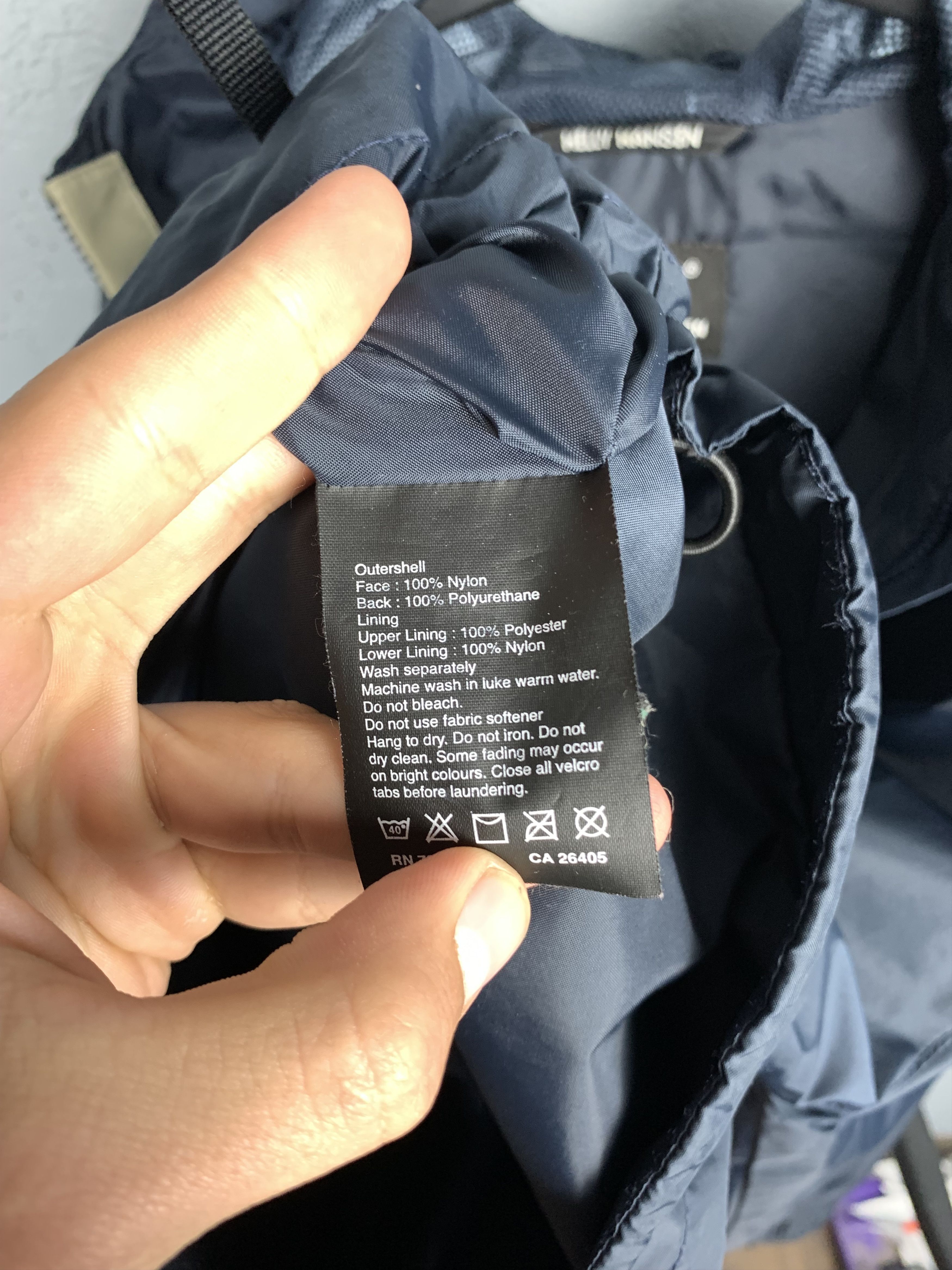 Helly Hansen Helly Hansen Vintage Mens Windbreaker Anorak Jacket HH Size US M / EU 48-50 / 2 - 9 Thumbnail