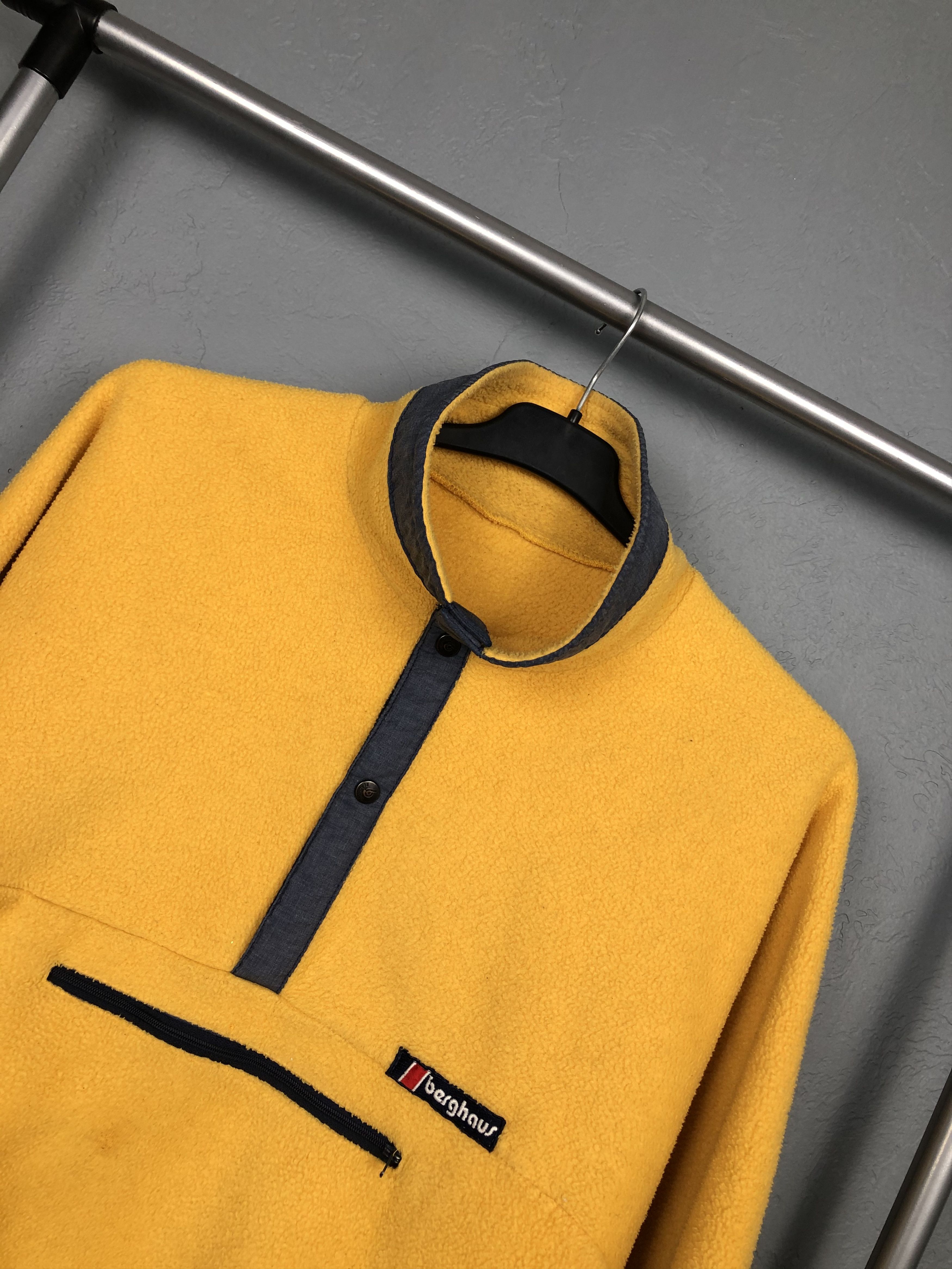 Berghaus × Vintage Berghaus 90s Vintage Mens Fleece Jacket Size US L / EU 52-54 / 3 - 2 Thumbnail
