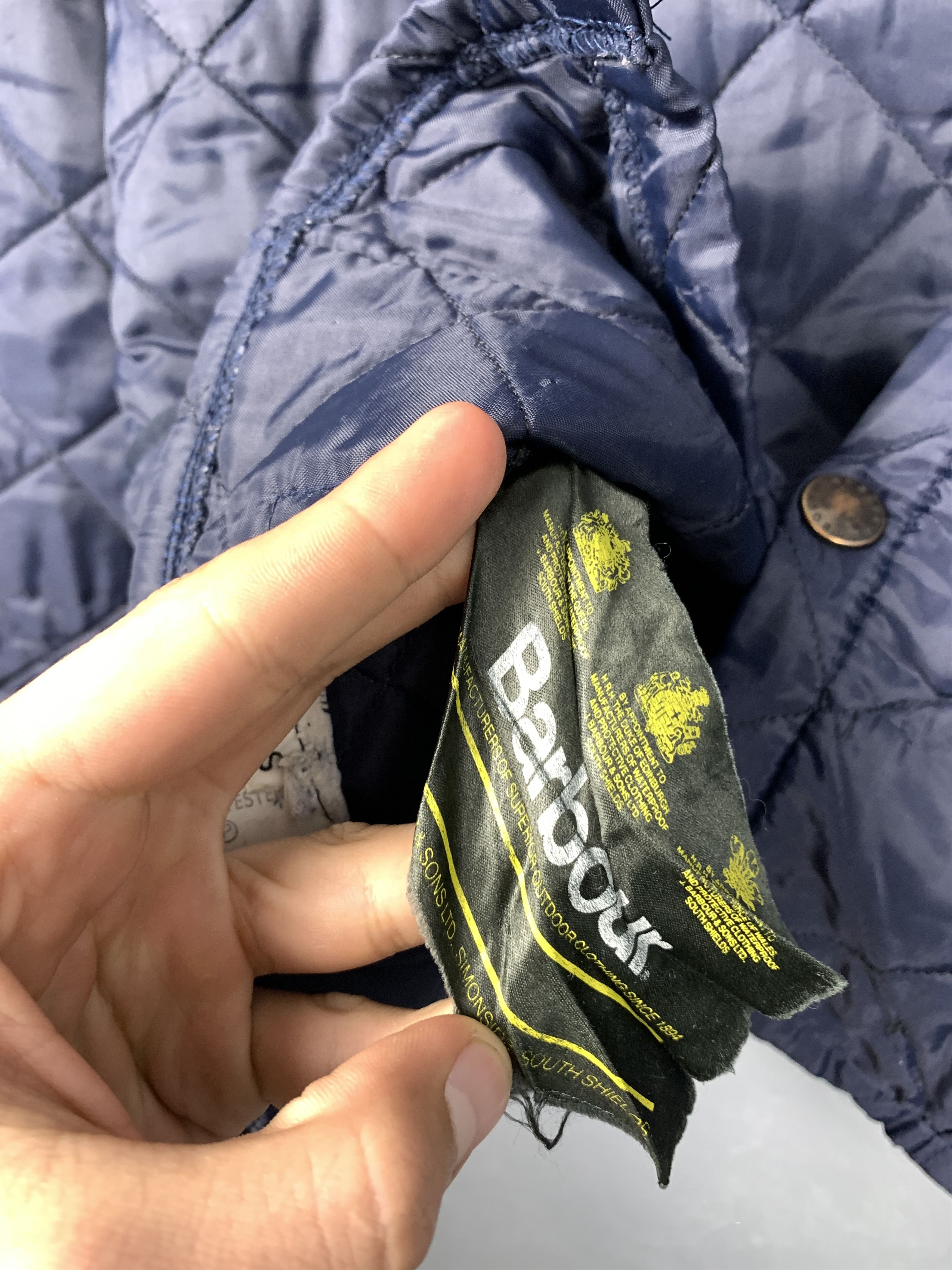 Barbour Barbour Liddesdale 90s Vintage Mens Quilted Jacket Size US S / EU 44-46 / 1 - 4 Thumbnail