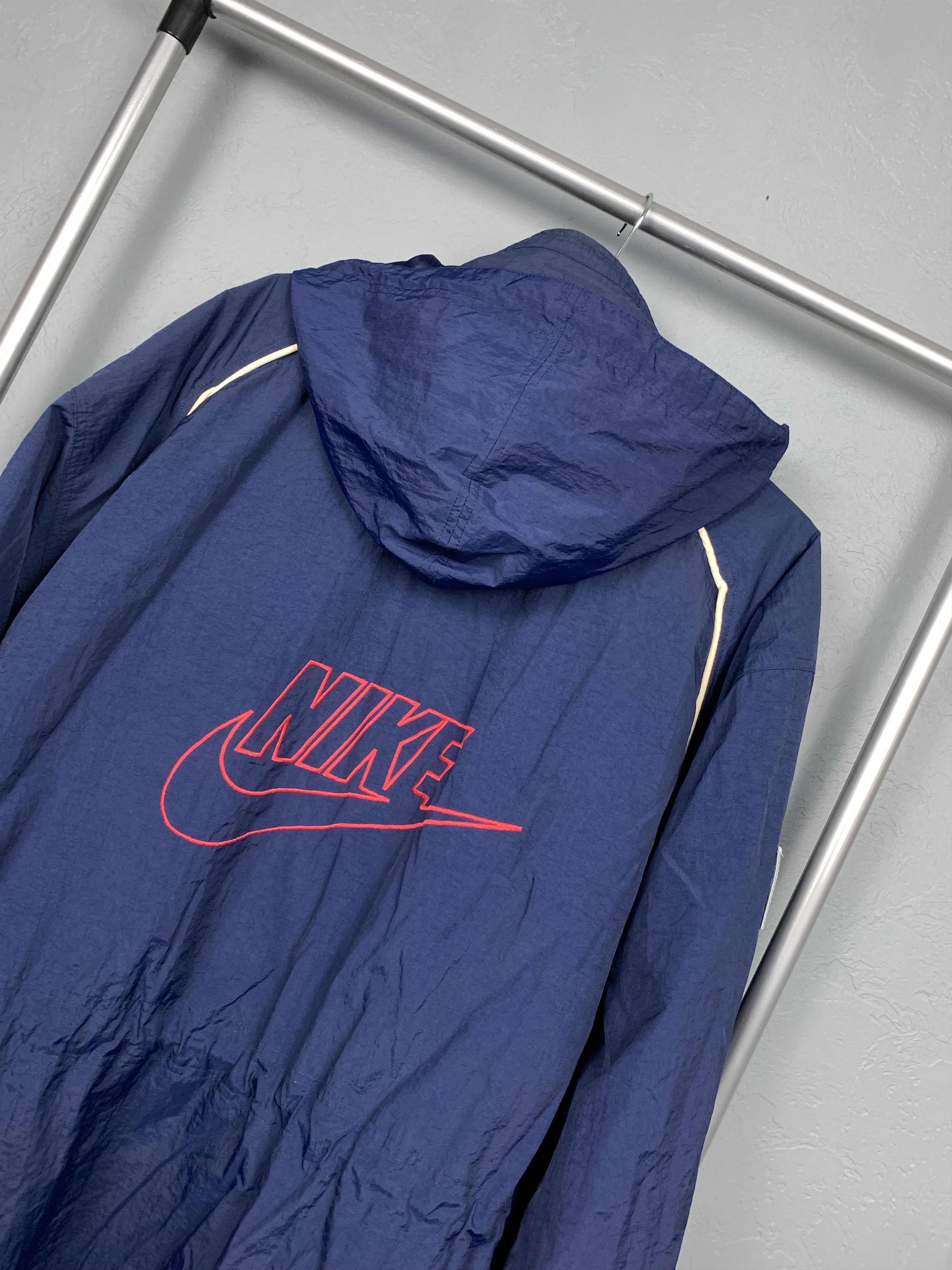 Nike Nike Premier 90s Vintage Mens Nylon Parka Jacket Size US XL / EU 56 / 4 - 10 Thumbnail