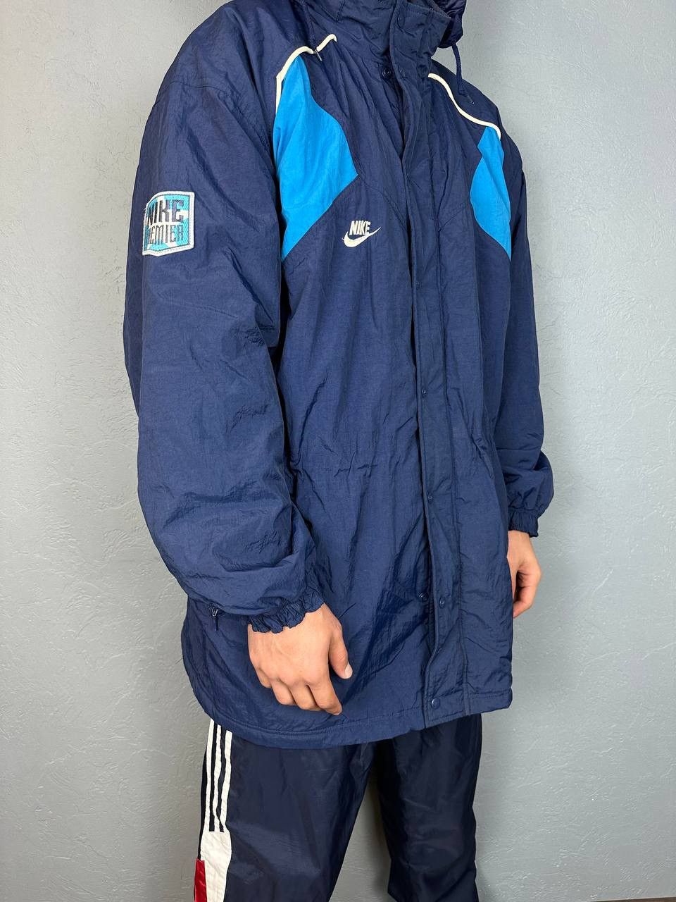 Nike Nike Premier 90s Vintage Mens Nylon Parka Jacket Size US XL / EU 56 / 4 - 11 Thumbnail