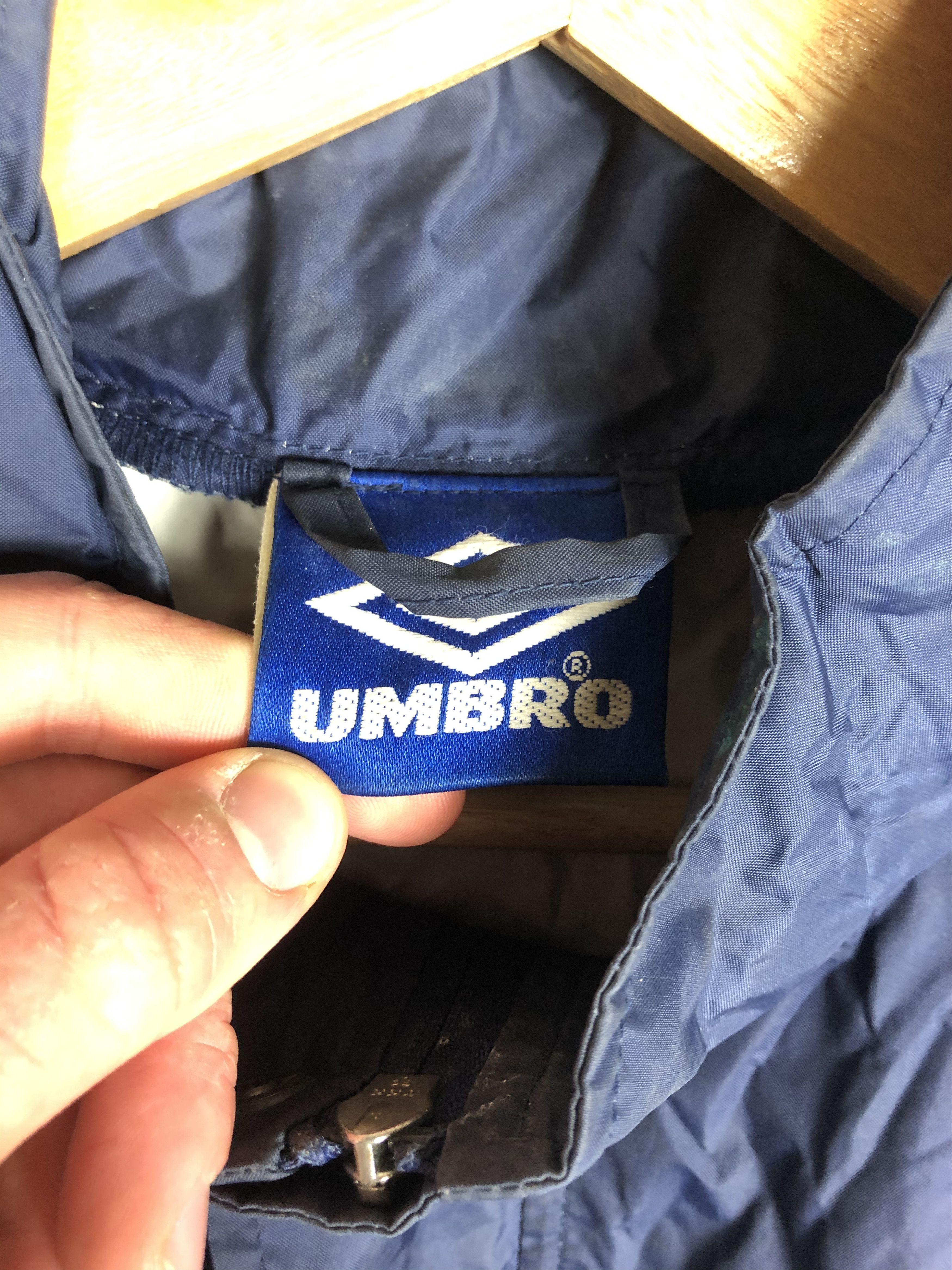 Umbro Vintage 90s FC Chelsea Umbro Nylon Jacket Soccer Size US XS / EU 42 / 0 - 4 Thumbnail
