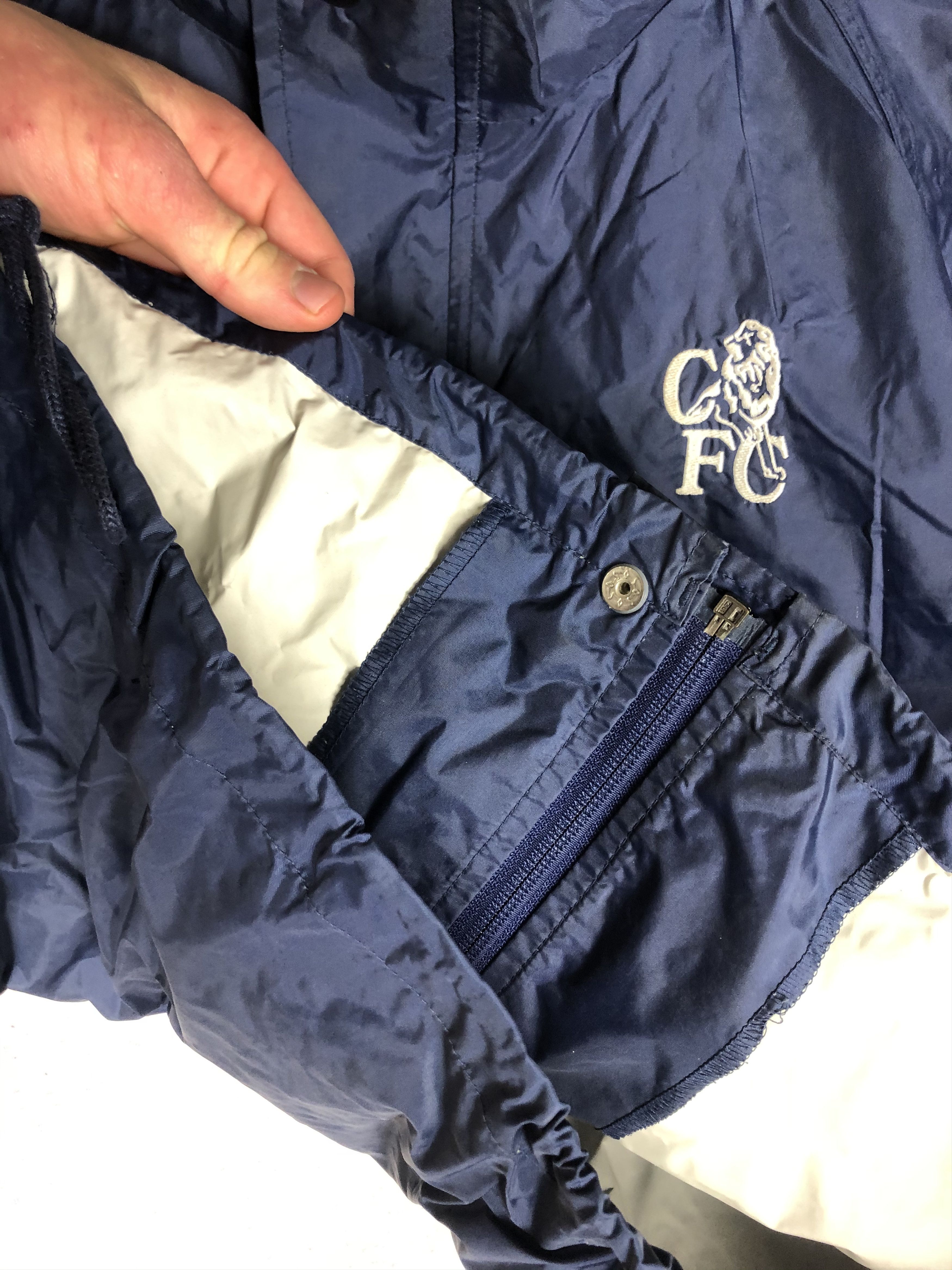 Umbro Vintage 90s FC Chelsea Umbro Nylon Jacket Soccer Size US XS / EU 42 / 0 - 3 Thumbnail