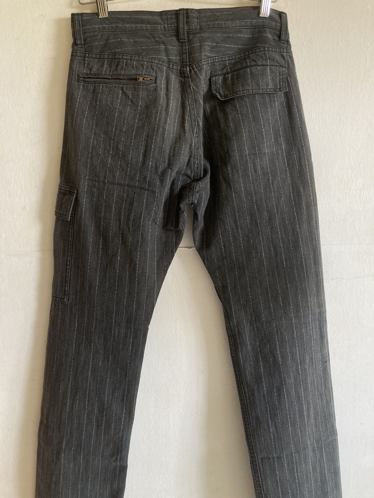 Japanese Brand × Spellbound × Vintage VINTAGE SPELLBOUND STRIPED CARGO PANTS Size US 31 - 7 Thumbnail