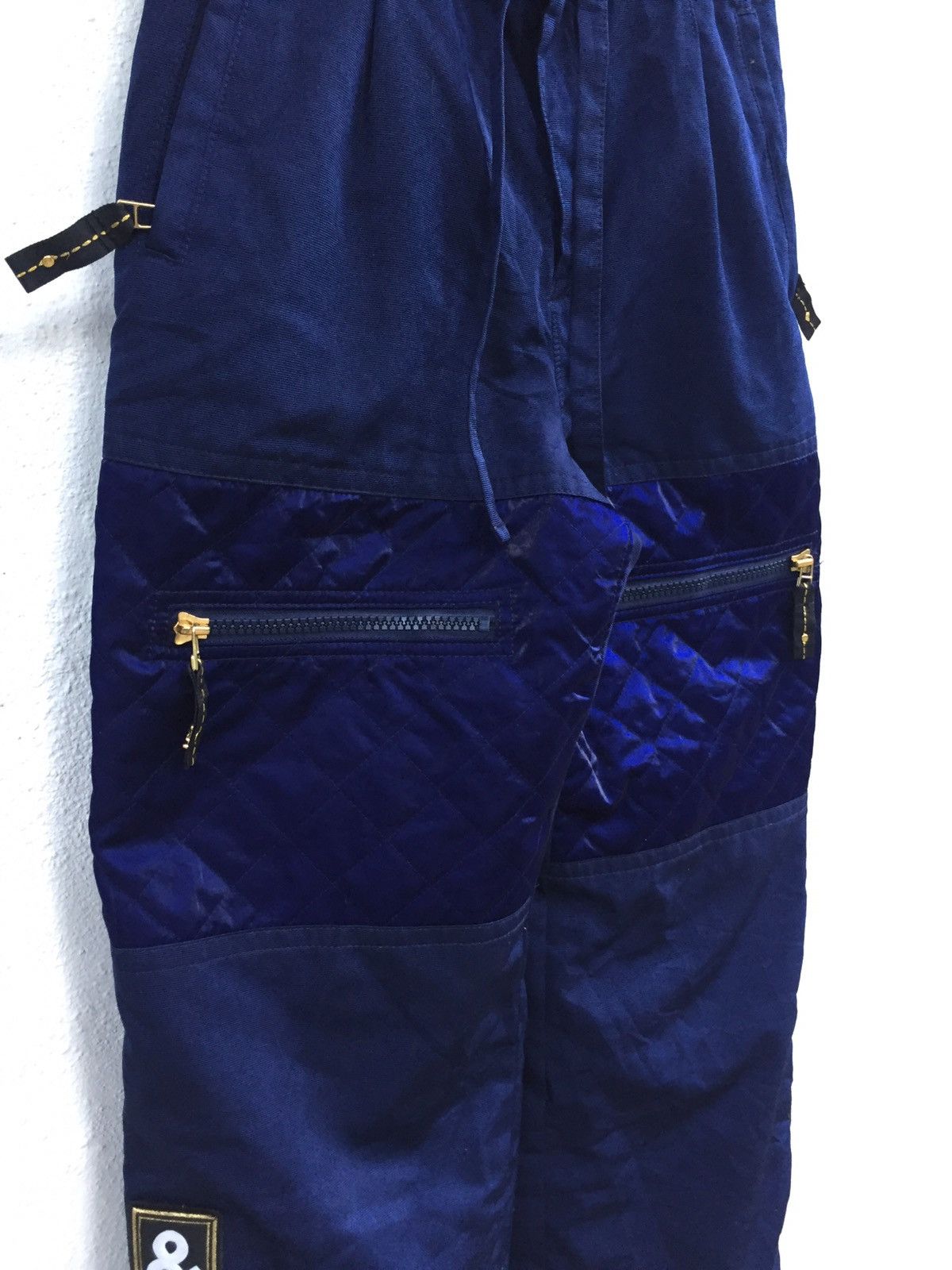 Ellesse × Goldwin ELLESSE ITALY SKI PANTS WITH HALF FUR INSIDE Size US 32 / EU 48 - 3 Thumbnail
