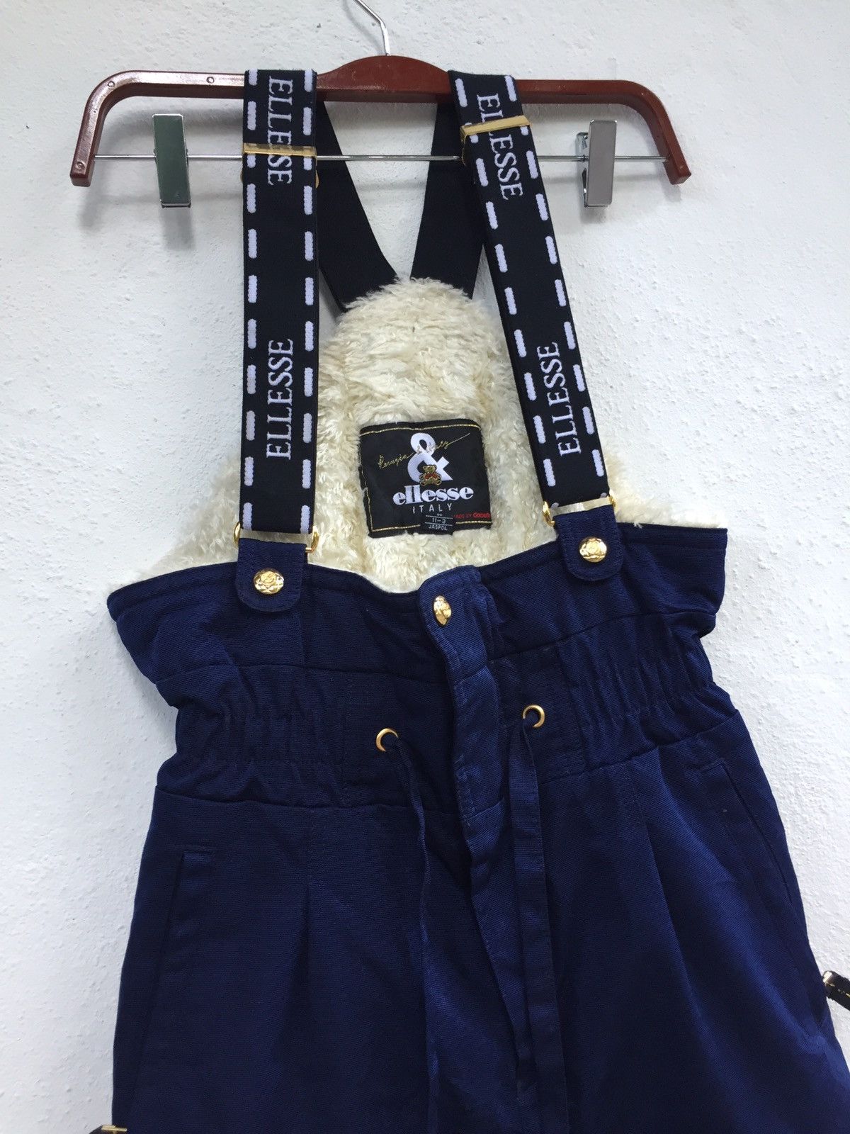 Ellesse × Goldwin ELLESSE ITALY SKI PANTS WITH HALF FUR INSIDE Size US 32 / EU 48 - 5 Thumbnail