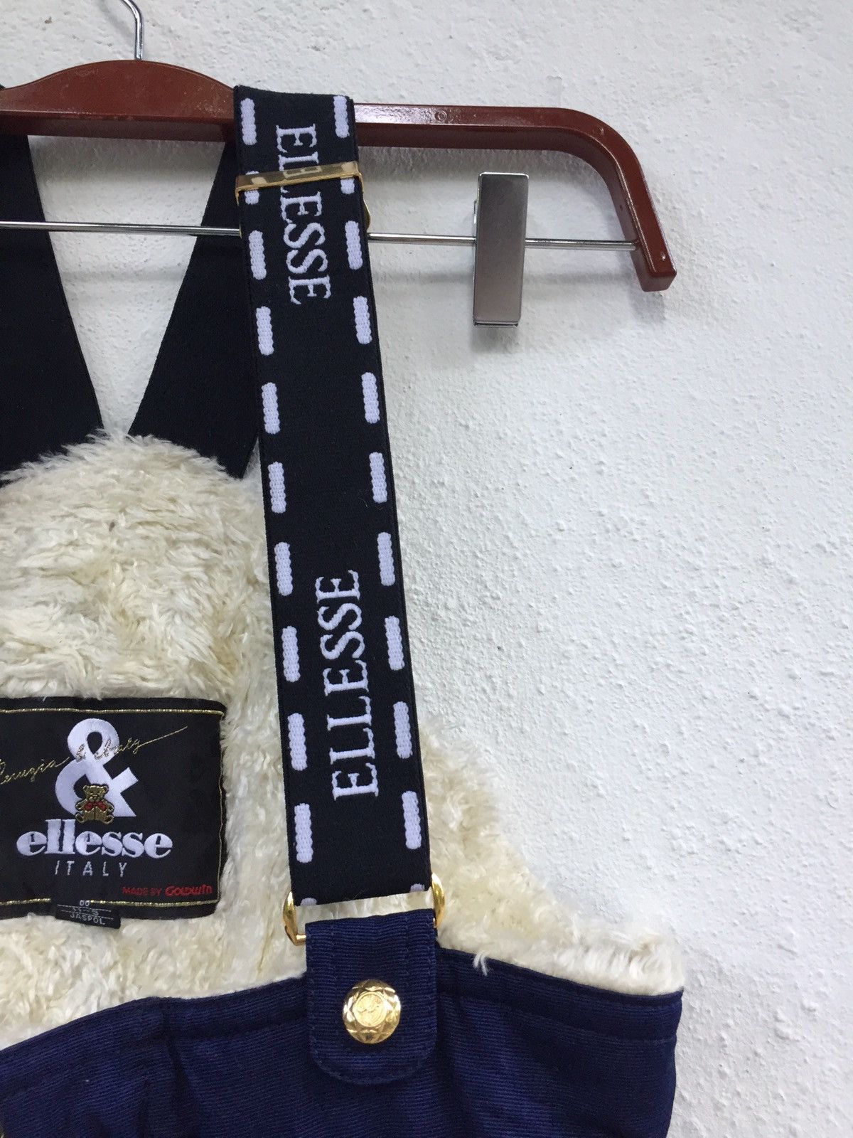 Ellesse × Goldwin ELLESSE ITALY SKI PANTS WITH HALF FUR INSIDE Size US 32 / EU 48 - 11 Thumbnail