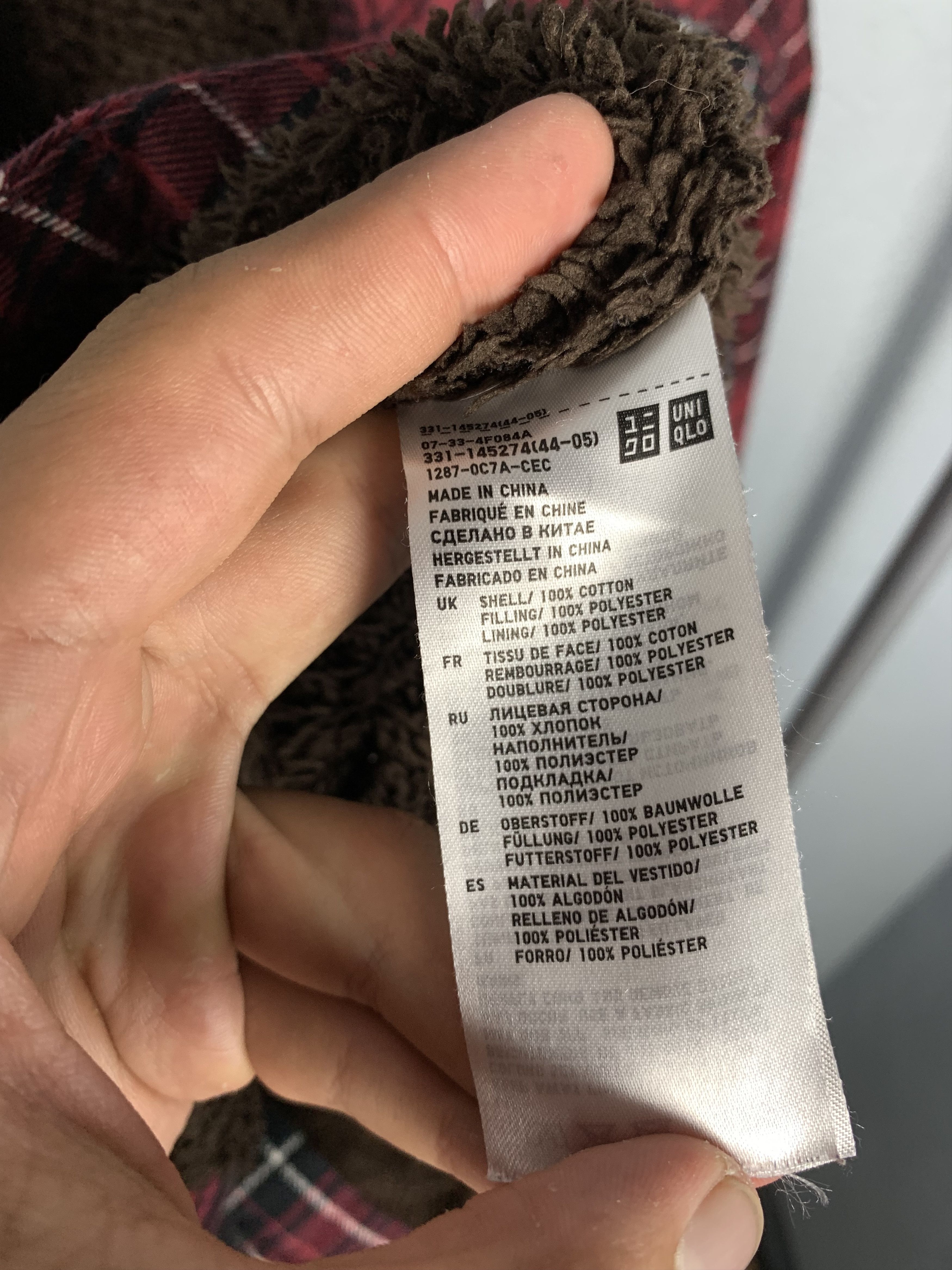 Flannel Uniqlo Vintage Warm Flannel Plaid Shirt Travis style Size US L / EU 52-54 / 3 - 4 Thumbnail
