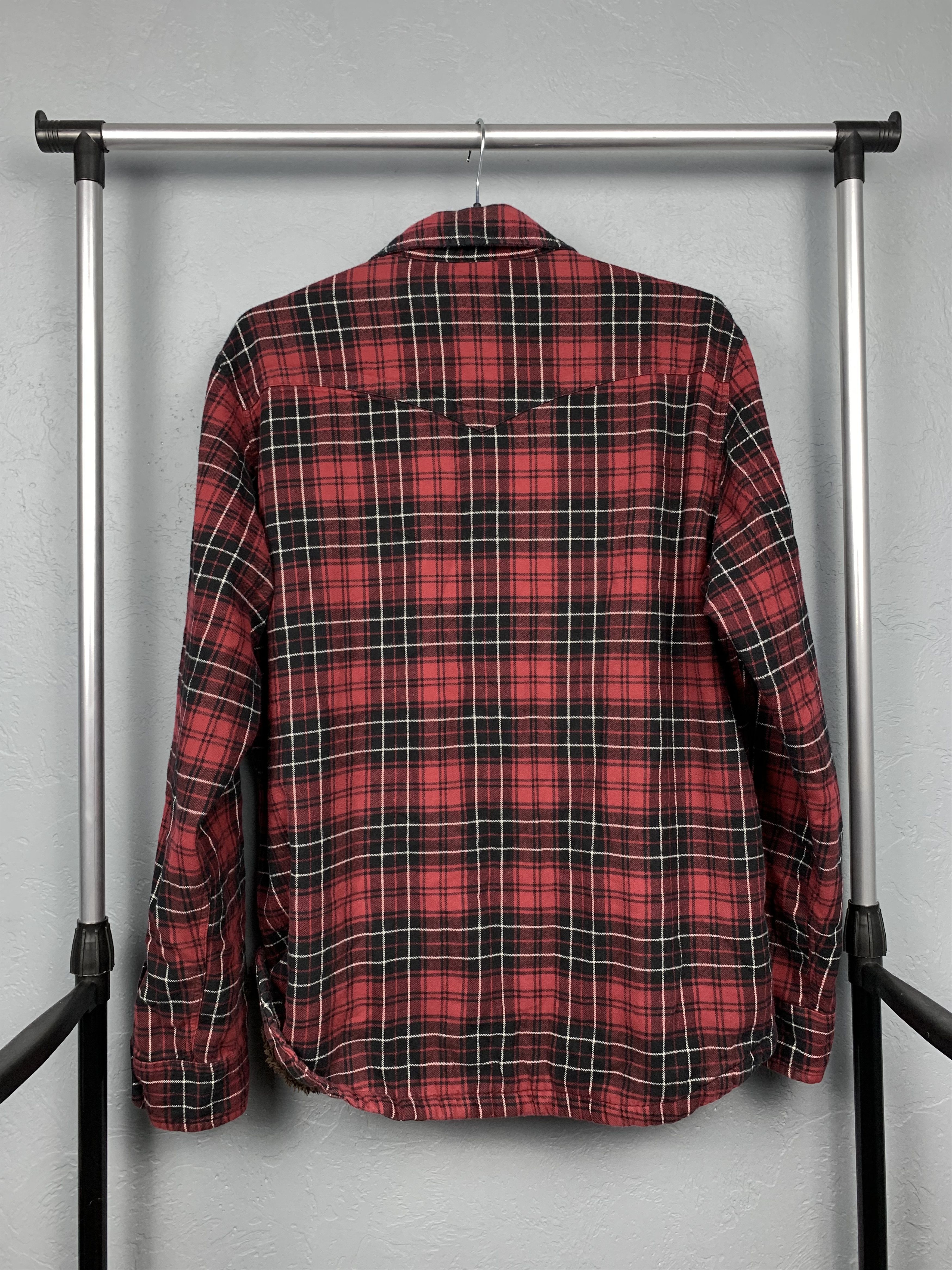 Flannel Uniqlo Vintage Warm Flannel Plaid Shirt Travis style Size US L / EU 52-54 / 3 - 5 Thumbnail