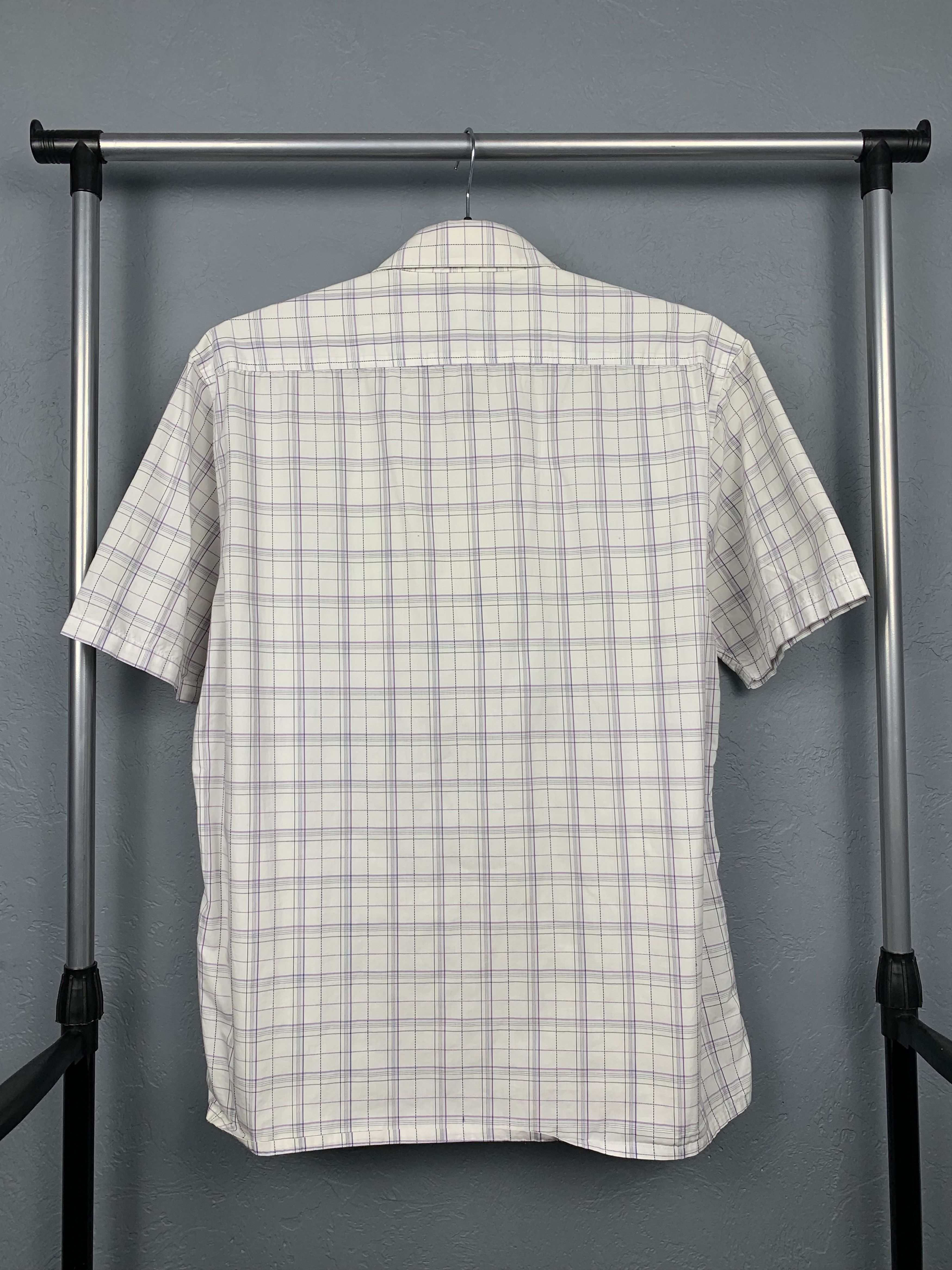 Yves Saint Laurent Yves Saint Laurent YSL Mens Short Sleeve Shirt Size US L / EU 52-54 / 3 - 6 Thumbnail