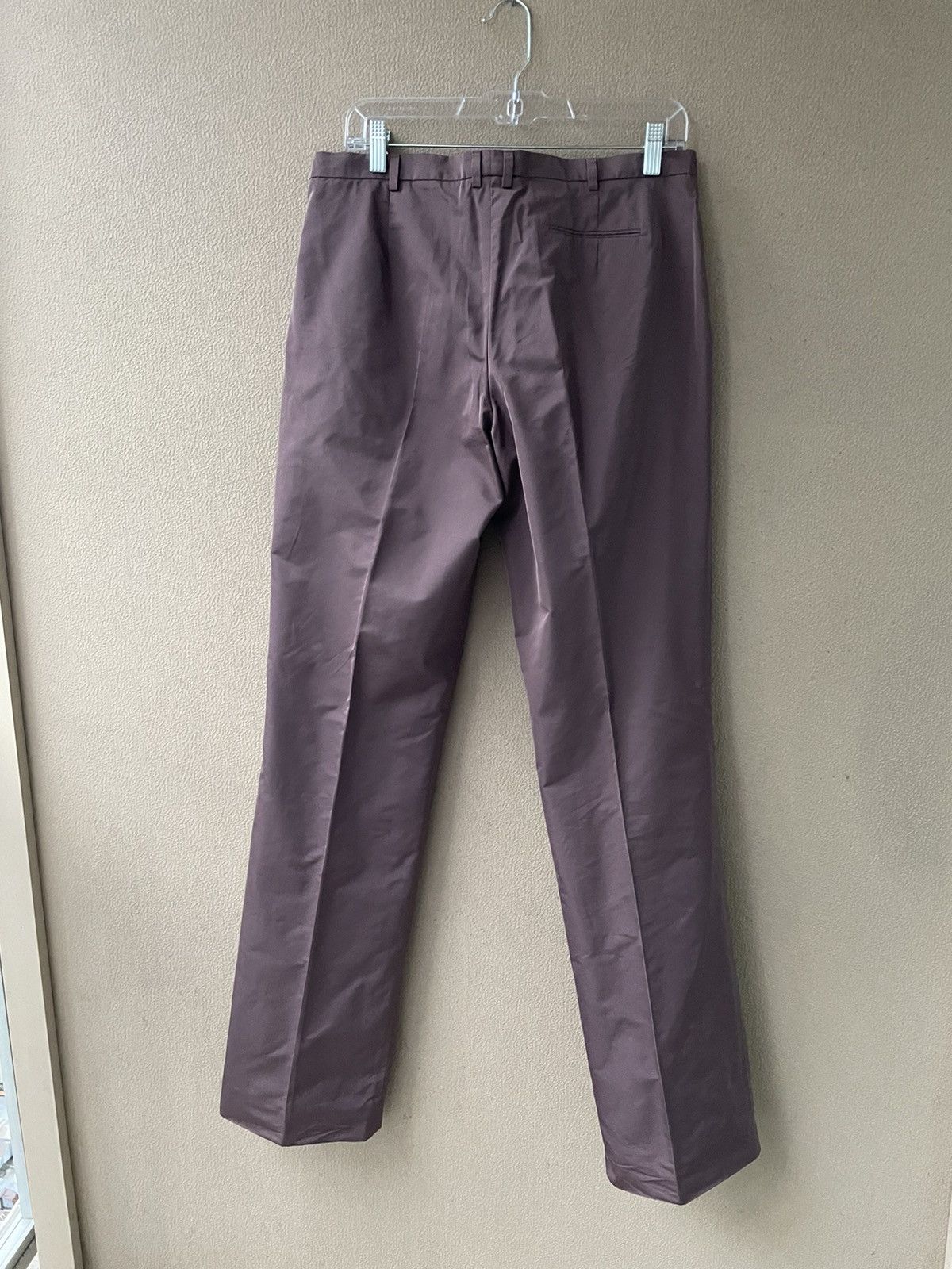 Jil Sander Jil Sander by Raf Simons Purple Technical Silk Pants Size 27" / US 4 / IT 40 - 5 Thumbnail